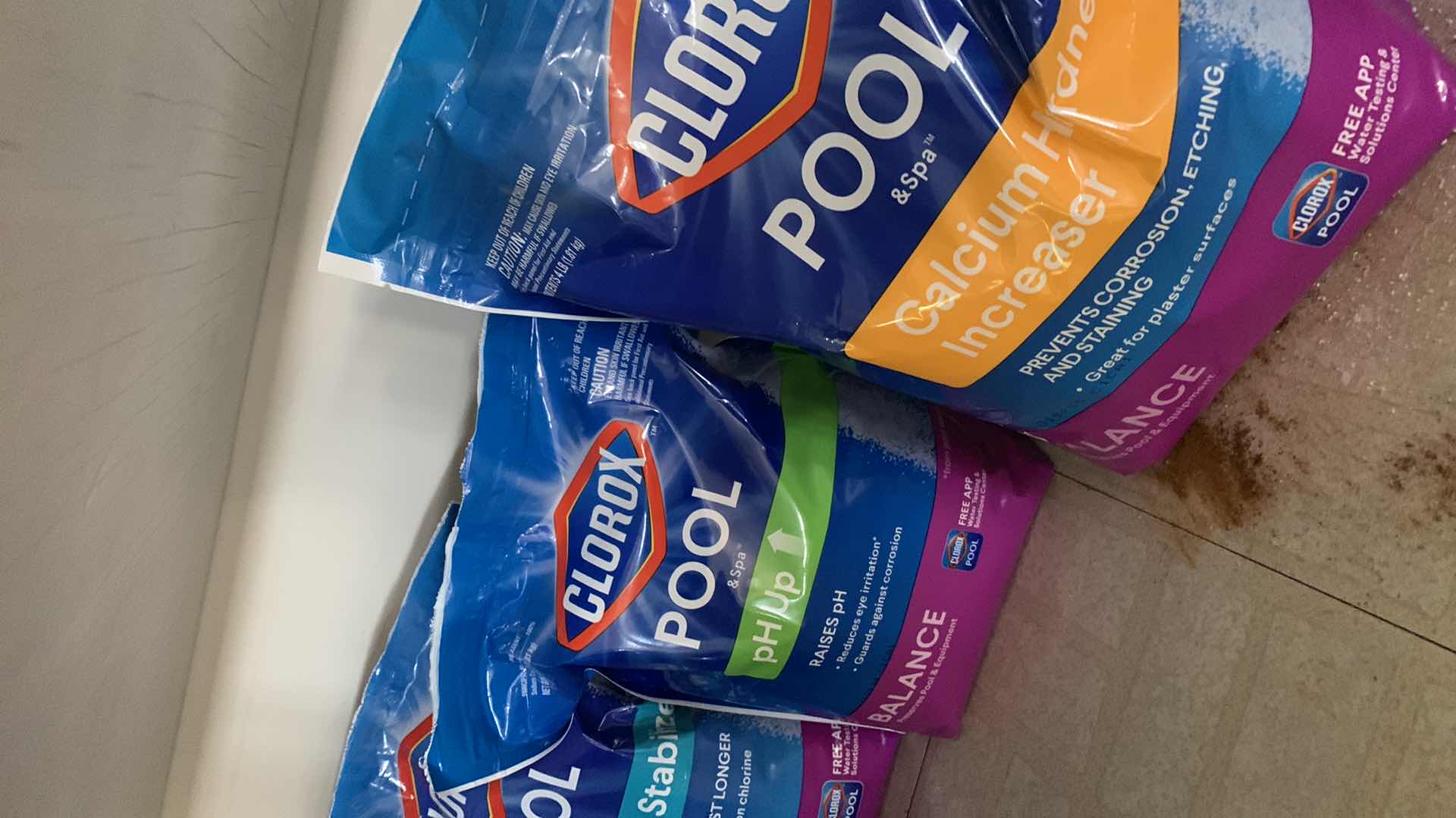 Photo 1 of CLOROX POOL AND SPA CHEMICALS
