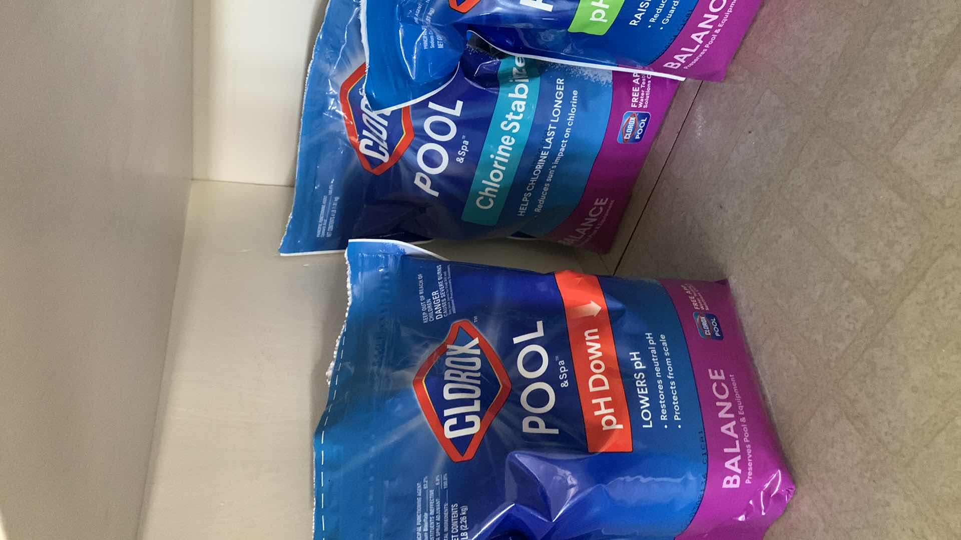 Photo 1 of CLOROX POOL AND SPA CHEMICALS