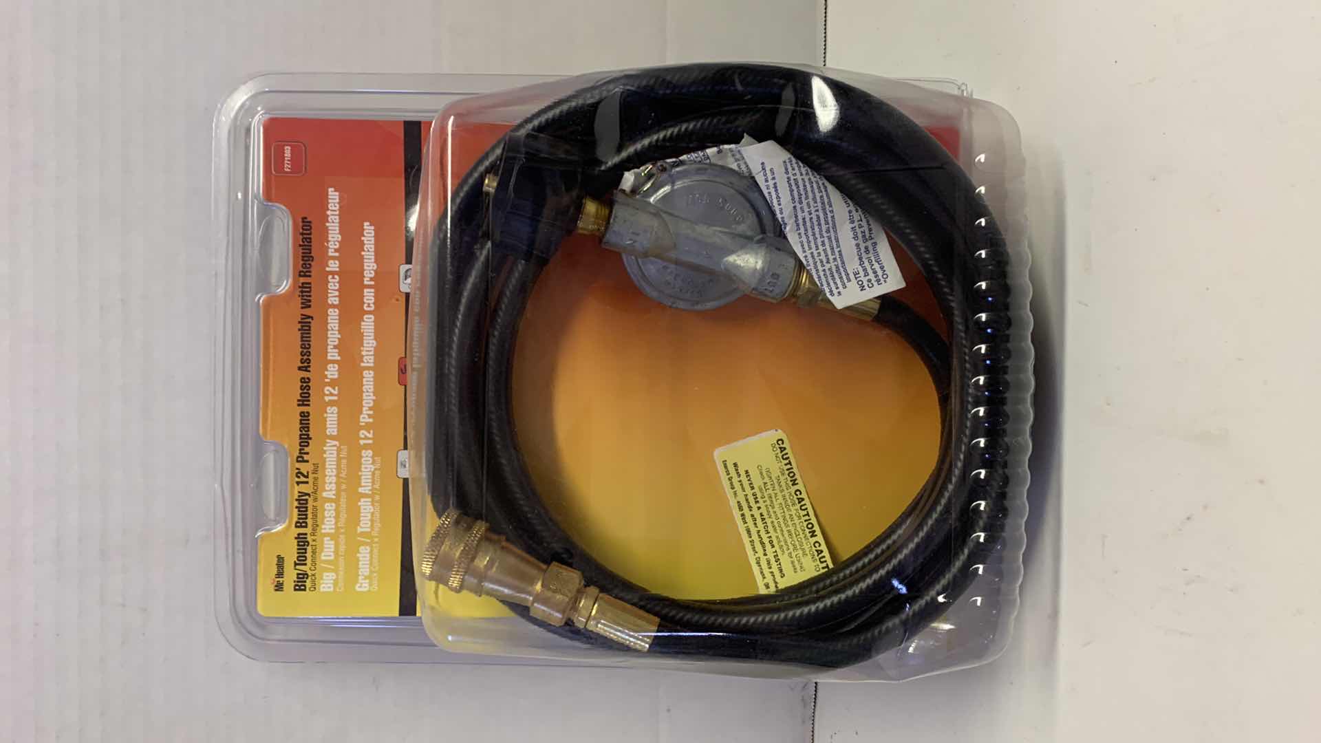 Photo 1 of MR. HEATER 12’ PROPANE HOSE WITH REGULATOR
