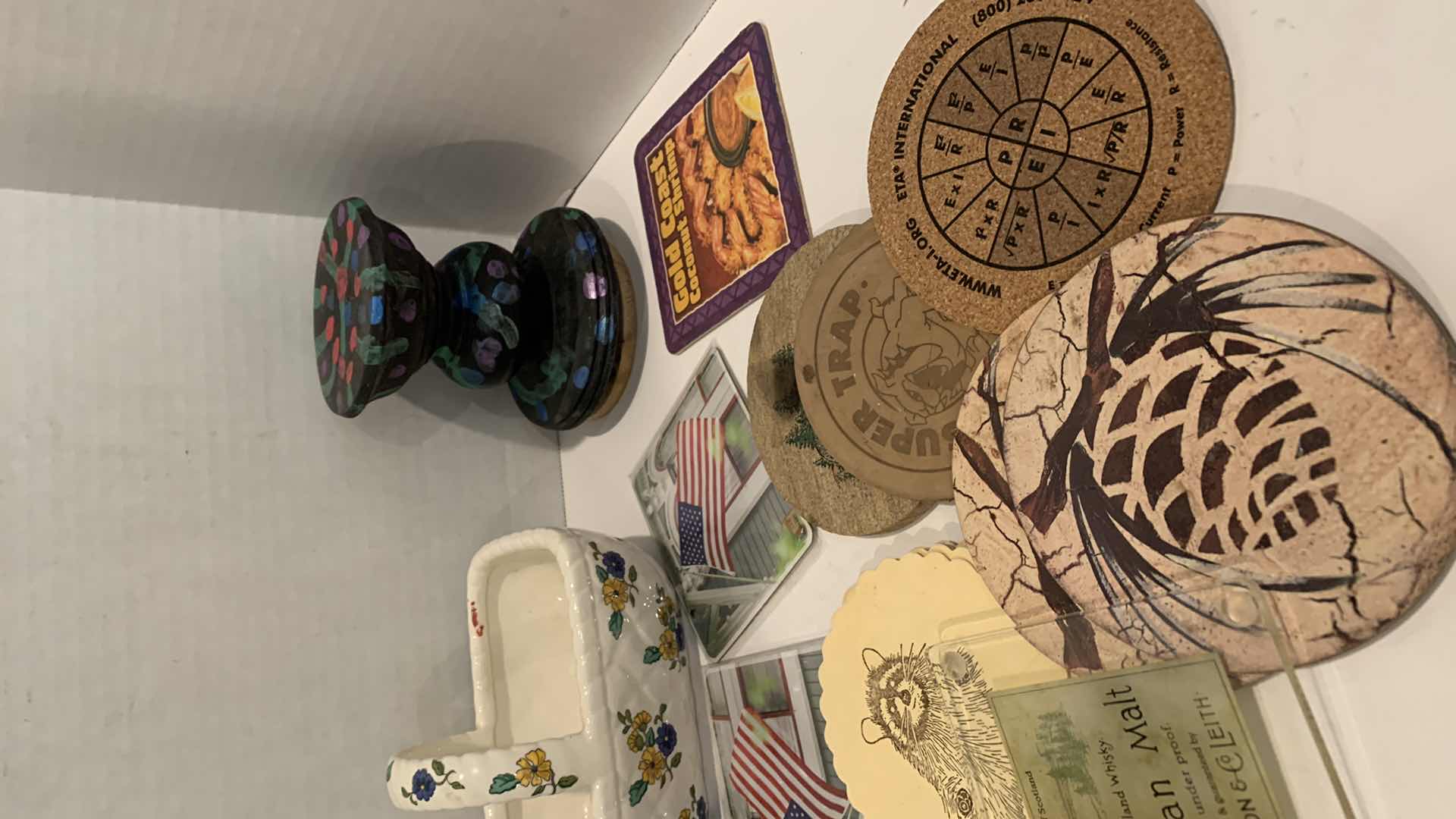 Photo 1 of ASSORTED COASTERS AND HOME WARE