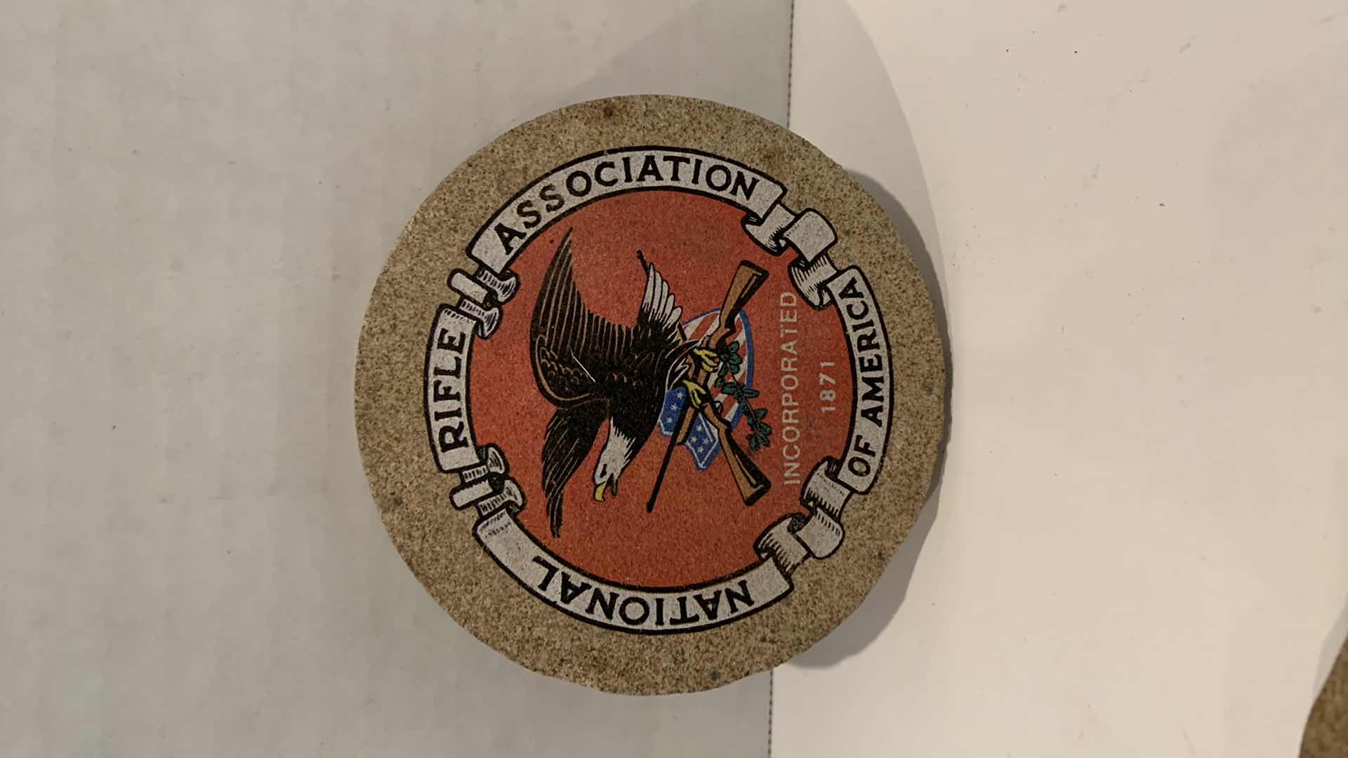 Photo 1 of NATIONAL RIFLE ASSOCIATION STONE COASTERS