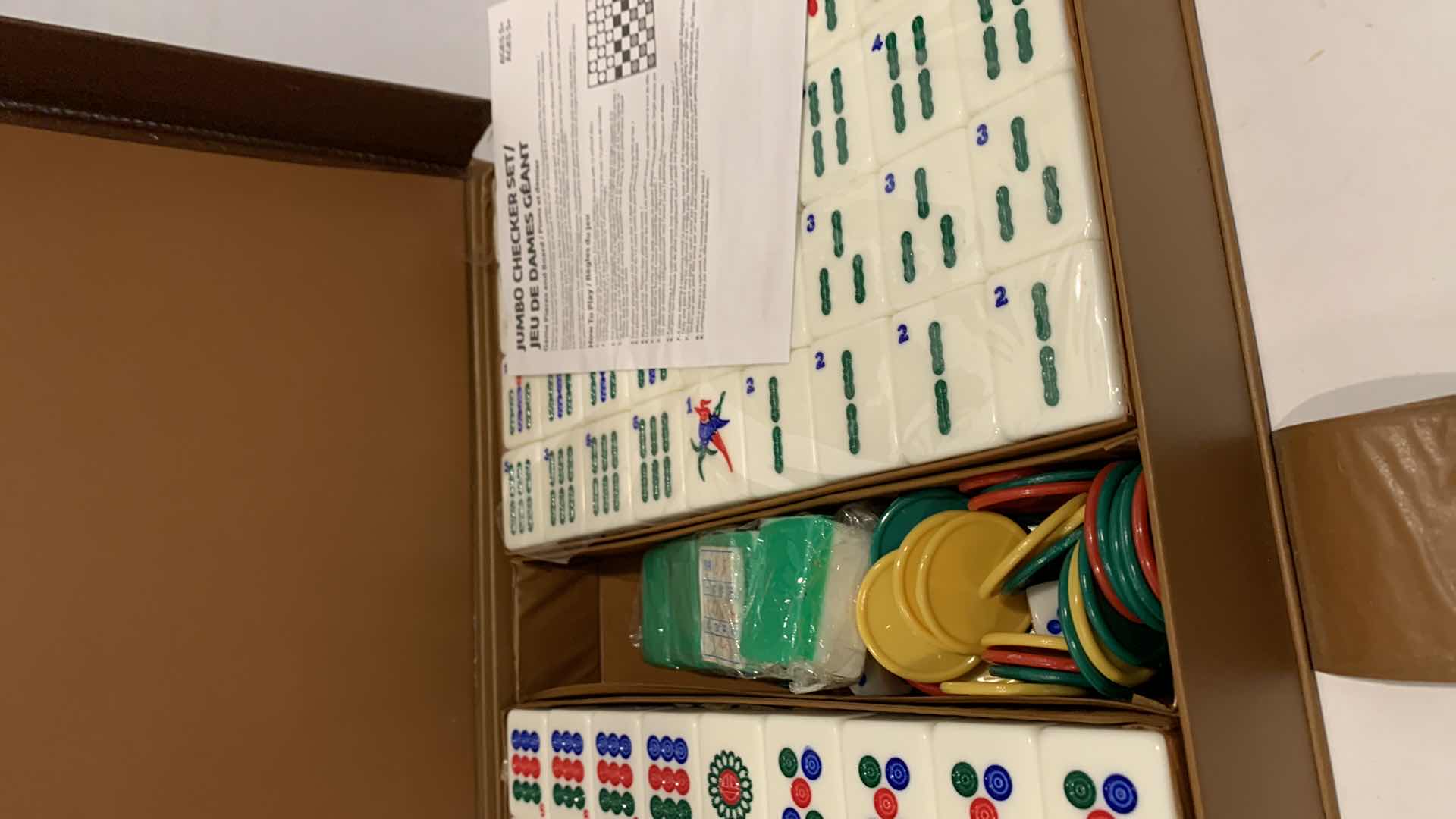 Photo 1 of MAH JONG SET WITH CASE