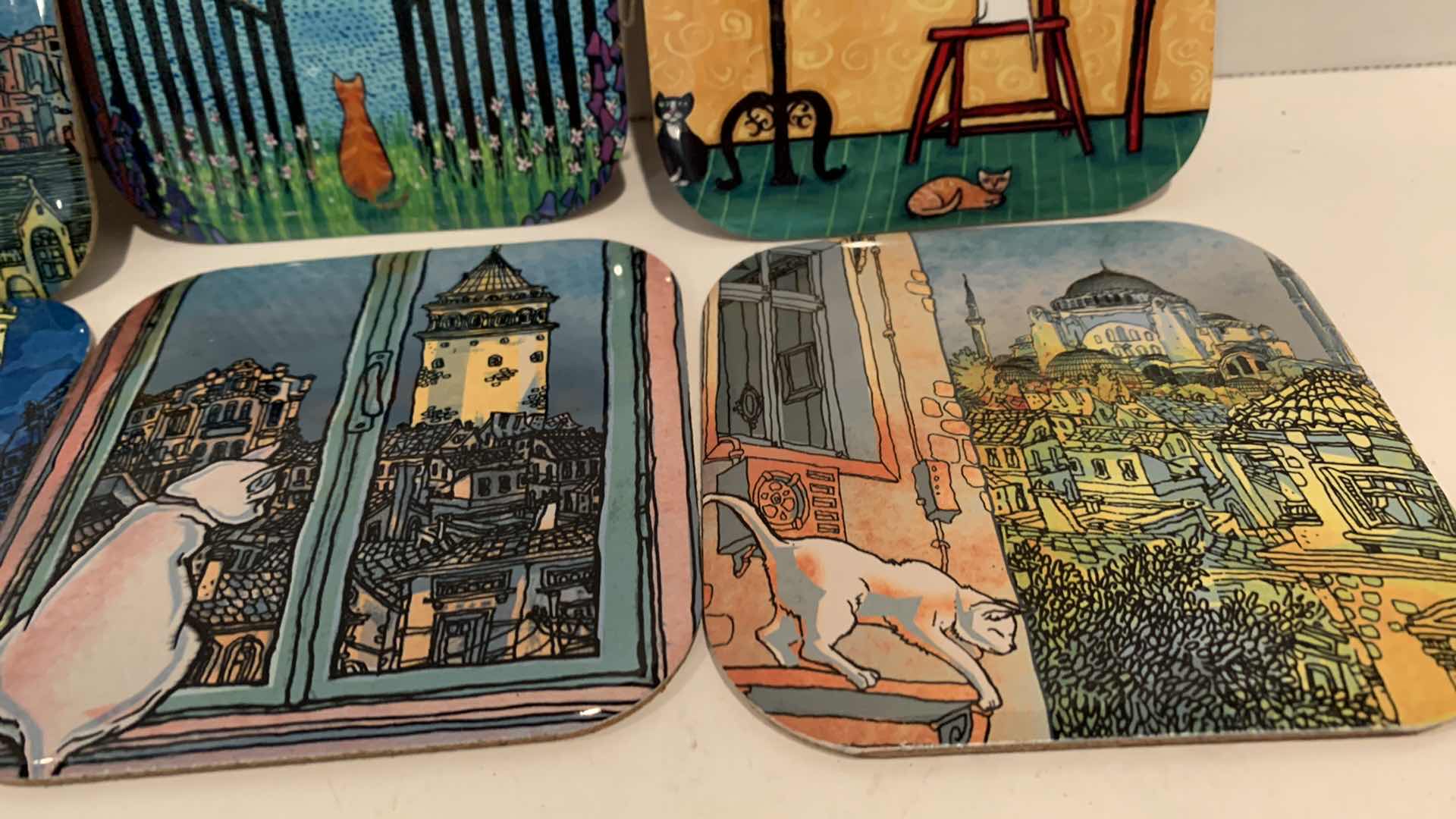 Photo 1 of CAT COASTERS FROM TURKEY