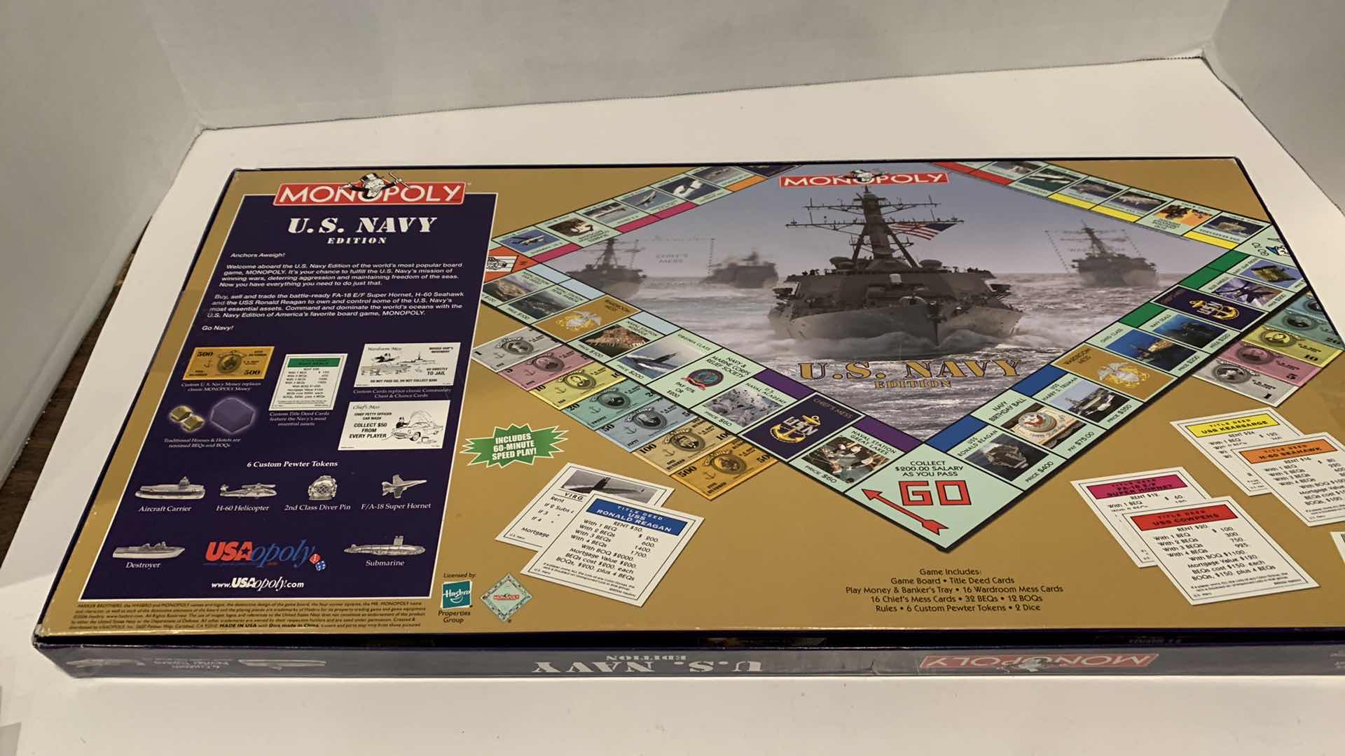 Photo 1 of MONOPOLY U.S. NAVY EDITION