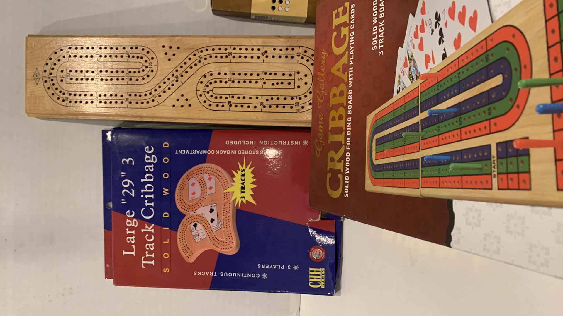 Photo 1 of BOARD GAMES CRIBBAGE