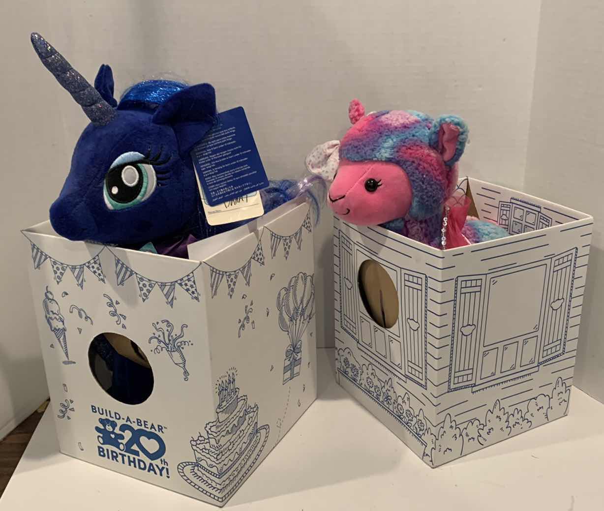 Photo 1 of PAIR OF BUILD A BEAR ANIMALS