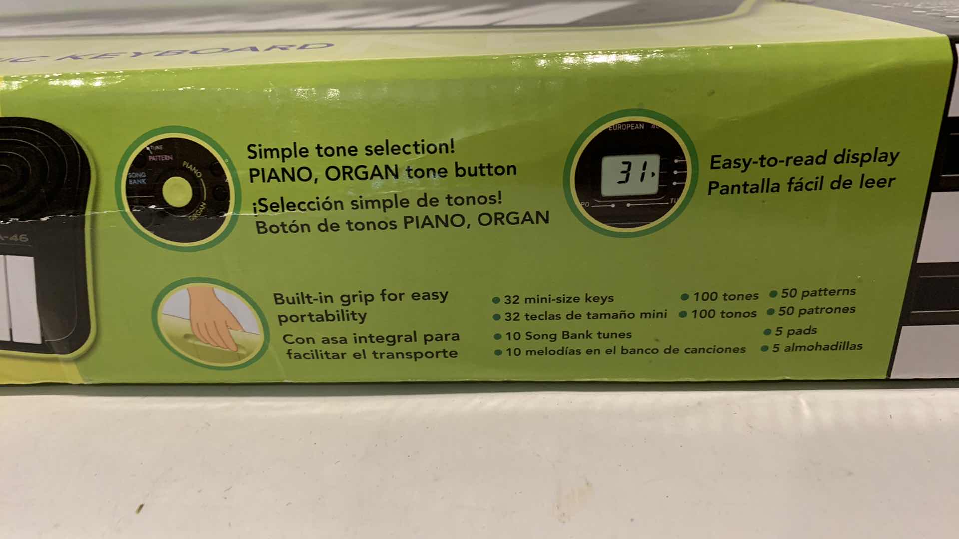 Photo 1 of CASIO SA-46 ELECTRONIC KEYBOARD