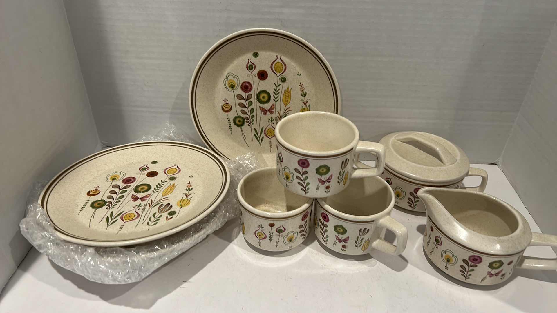 Photo 1 of 10 PC VINTAGE DINNERWARE TEMPURWARE BY LENOX