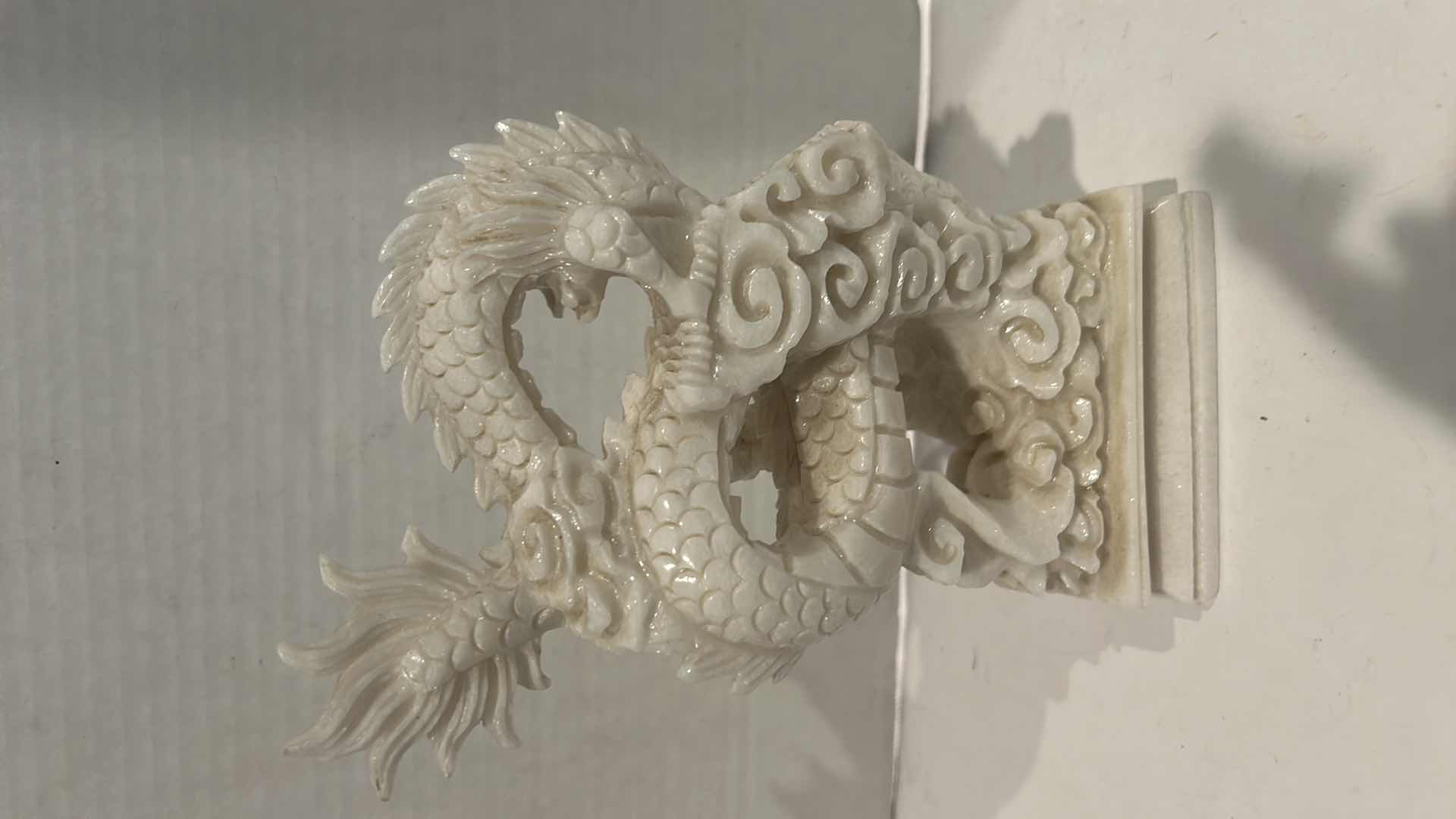 Photo 1 of CARVED STONE DRAGON 10”
