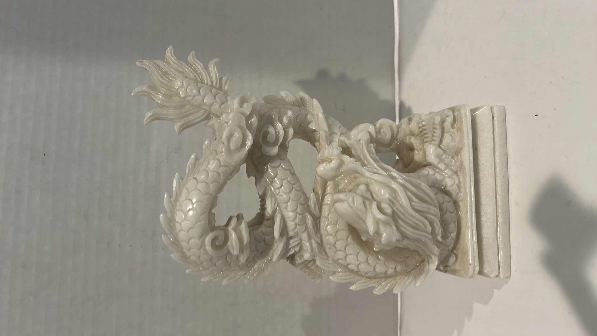 Photo 1 of CARVED STONE DRAGON 10”