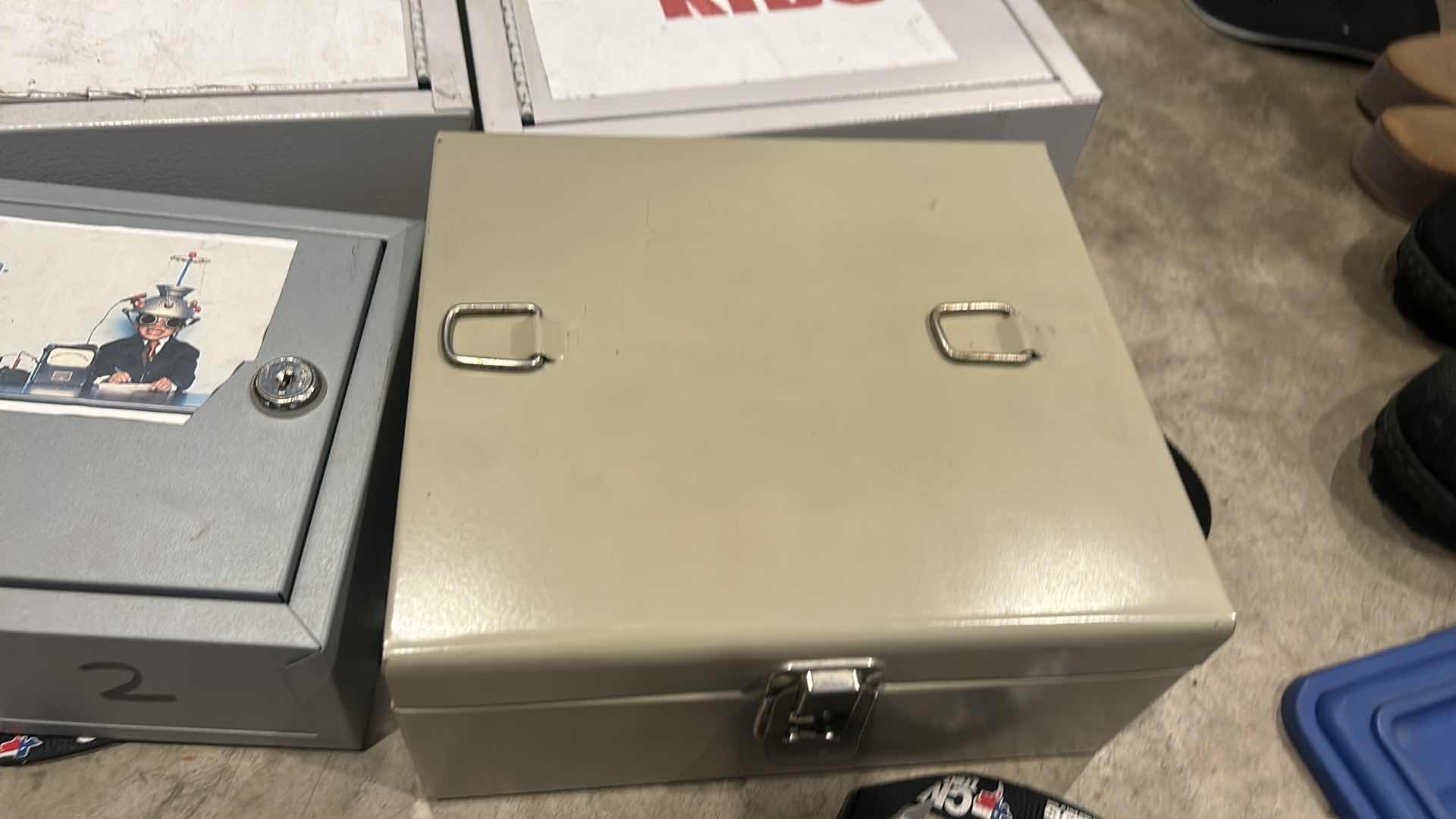 Photo 1 of METAL LOCK BOXES WITH KEYS