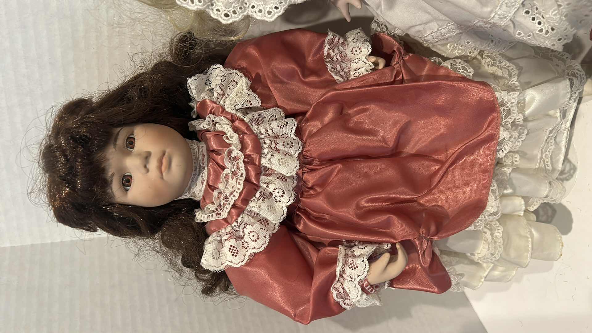 Photo 1 of 3 VINTAGE DOLLS TALLEST 17”