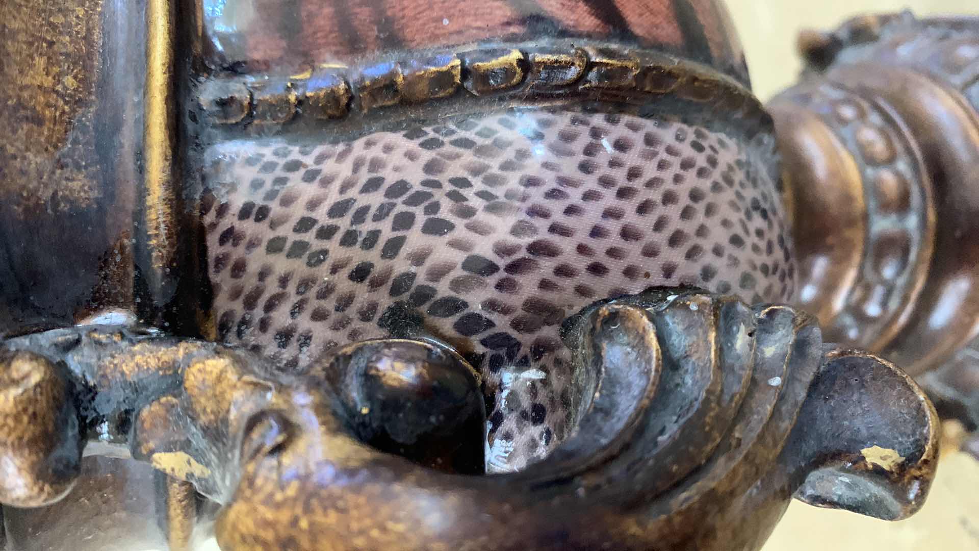 Photo 1 of ANIMAL INSPIRED JAR WITH LID 12” TALL