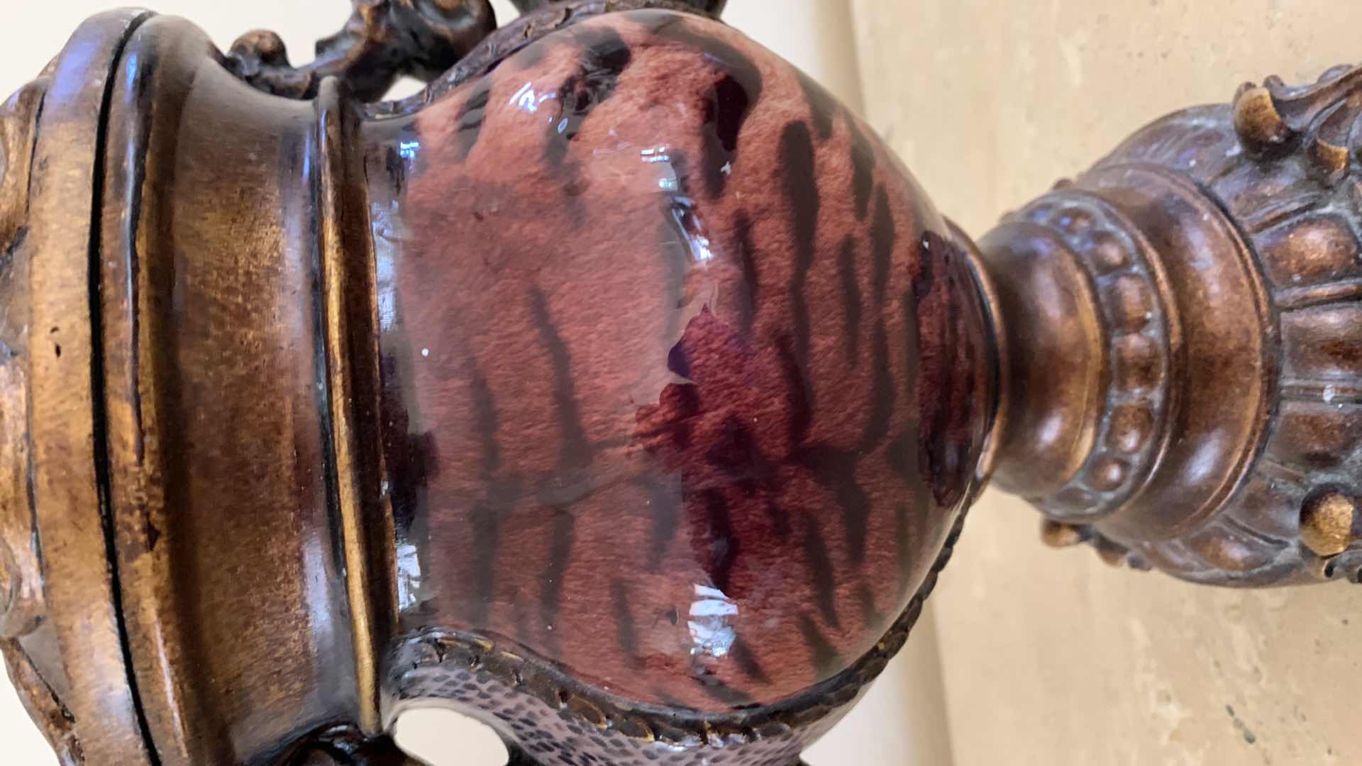 Photo 1 of ANIMAL INSPIRED JAR WITH LID 12” TALL