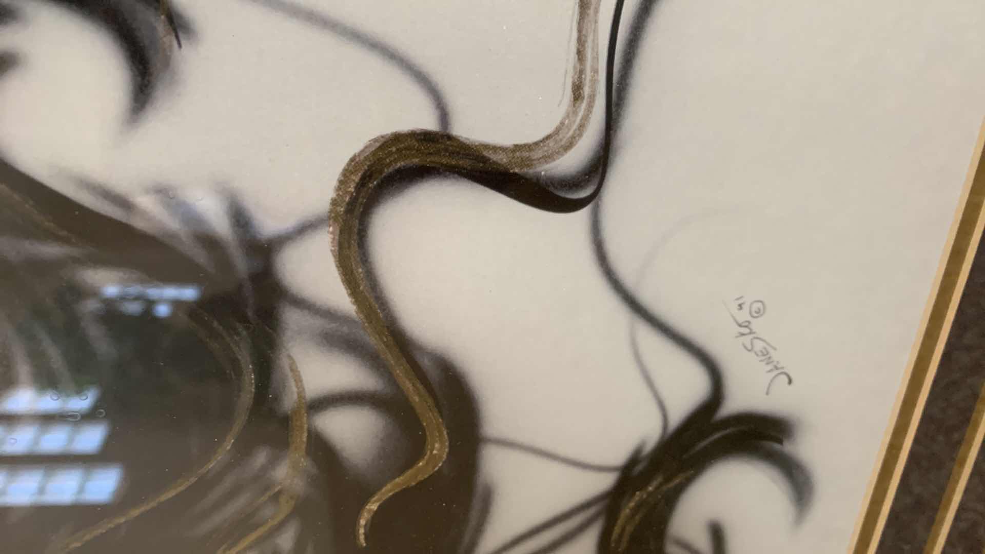 Photo 3 of “WHATEVER IT TAKES” SIGNED PRINT BY JENNIFER JANESKO 33” X 44”