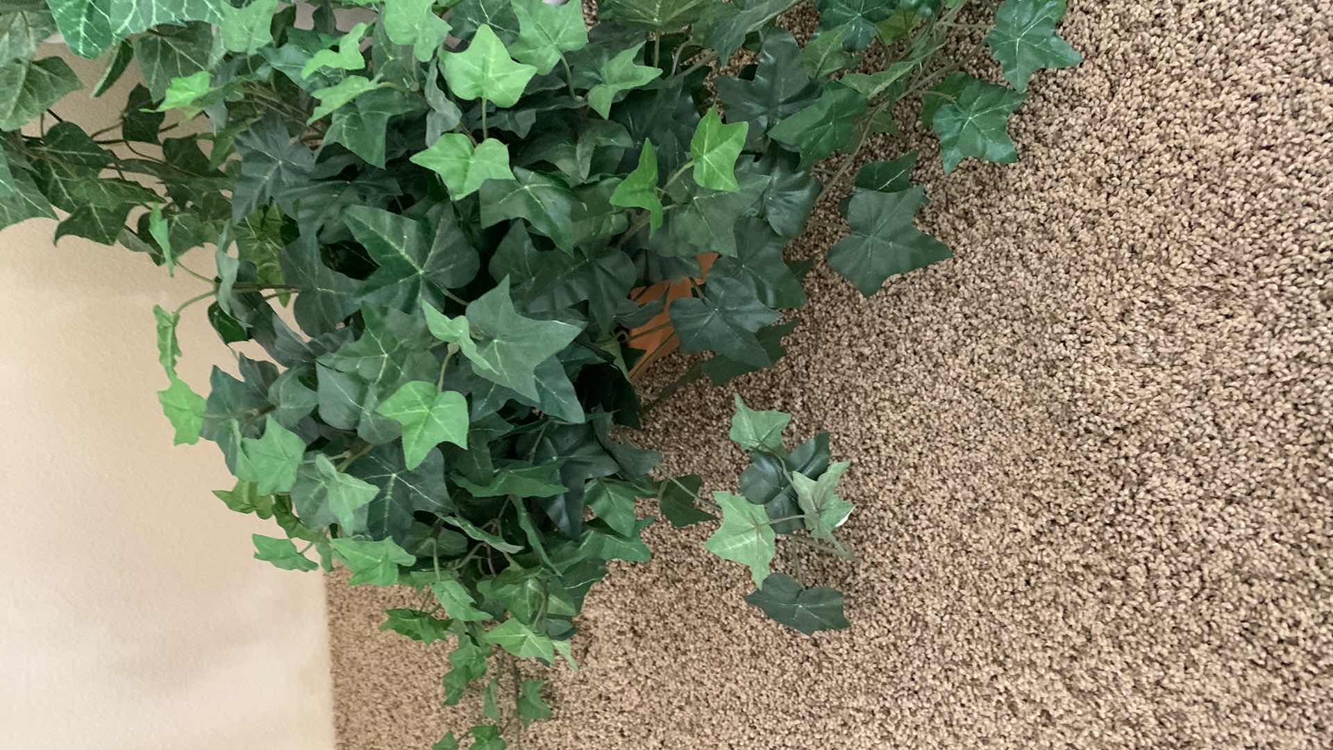 Photo 1 of FAUX TREE WITH CERAMIC POT 83” TALL AND SMALL DAUX HOUSE PLANT