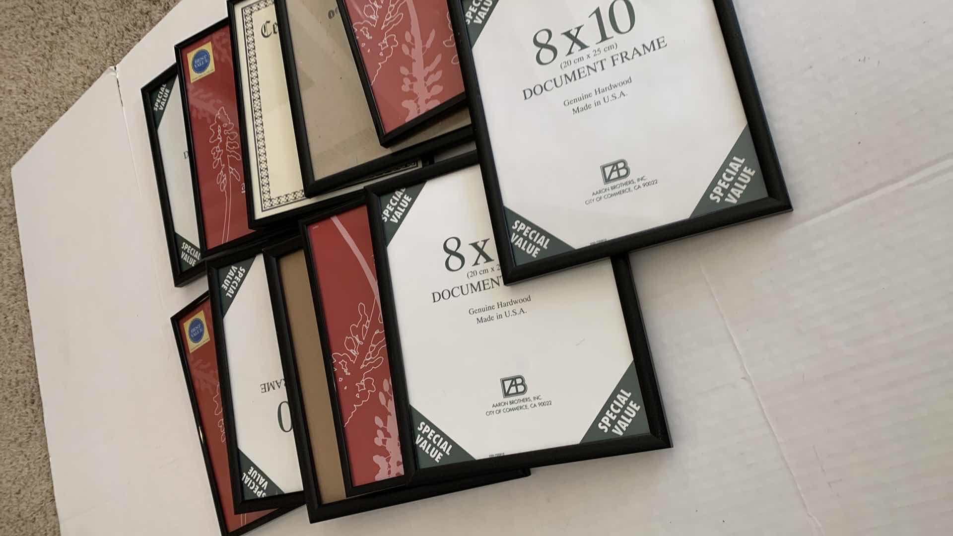 Photo 1 of 11- 8” X 10” FRAMES