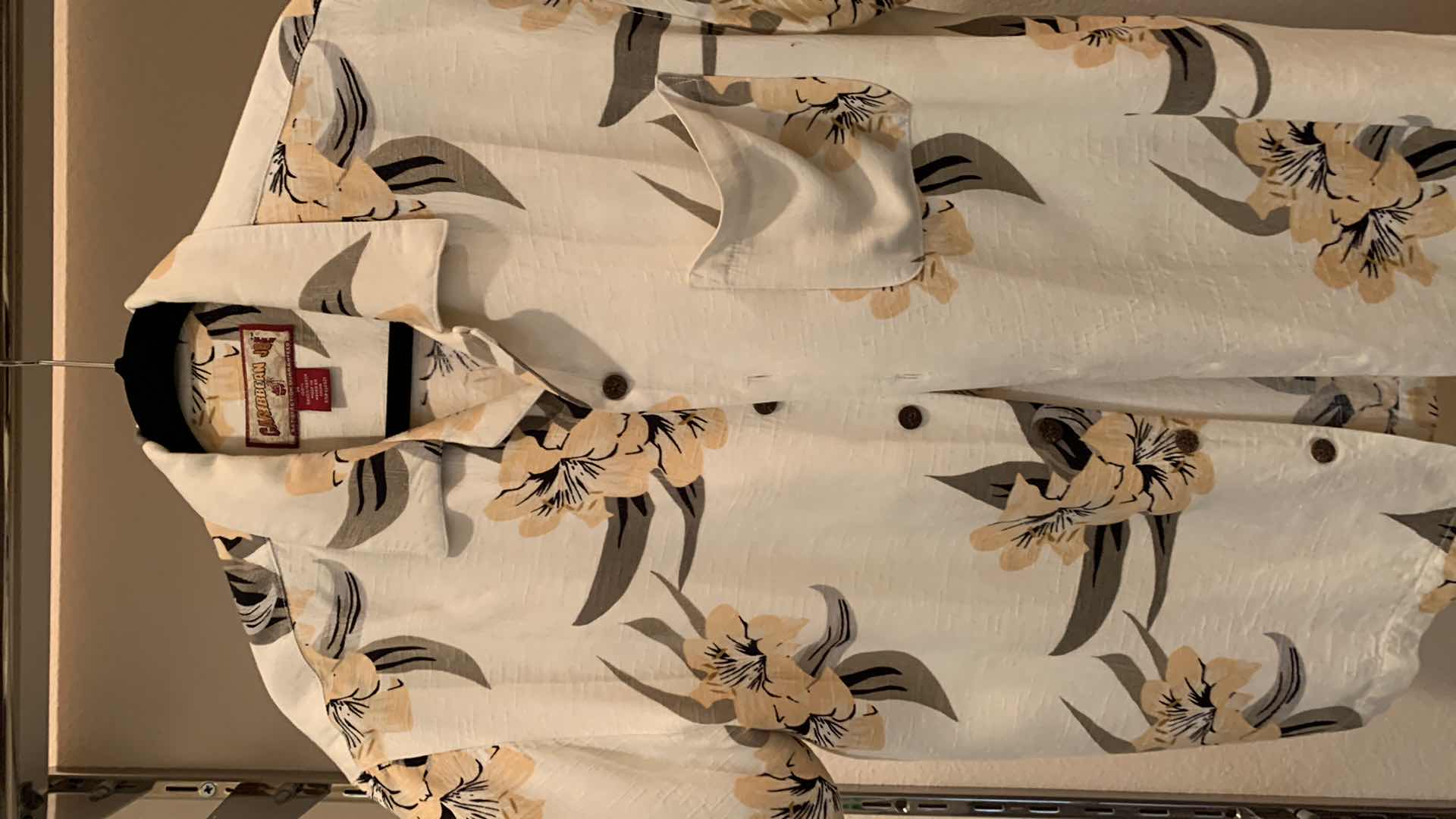 Photo 1 of 4- CARIBBEAN JOE MENS SHIRTS SIZE MEDIUM