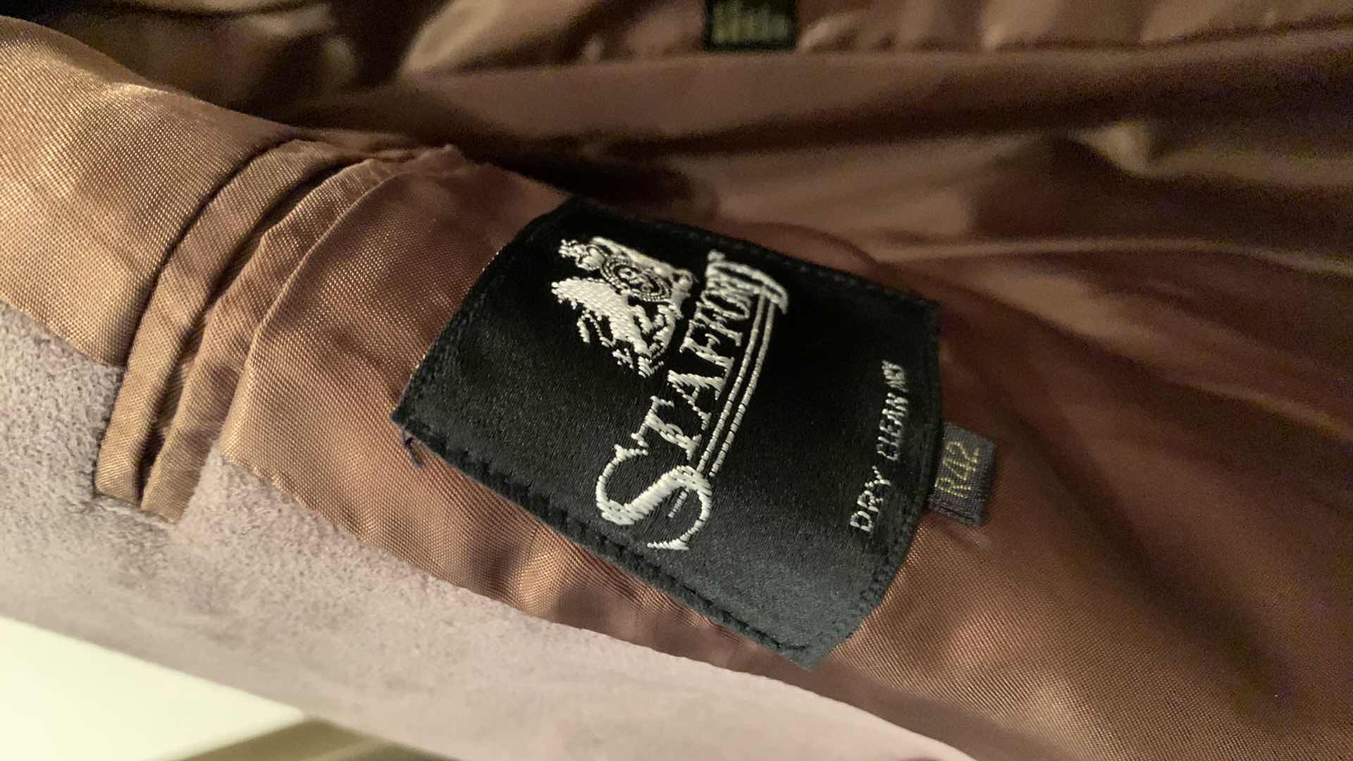 Photo 1 of CLAIBORNE XL MEN'S ZIP UP JACKET, STAFFORD MEN'S BLAZER R42 