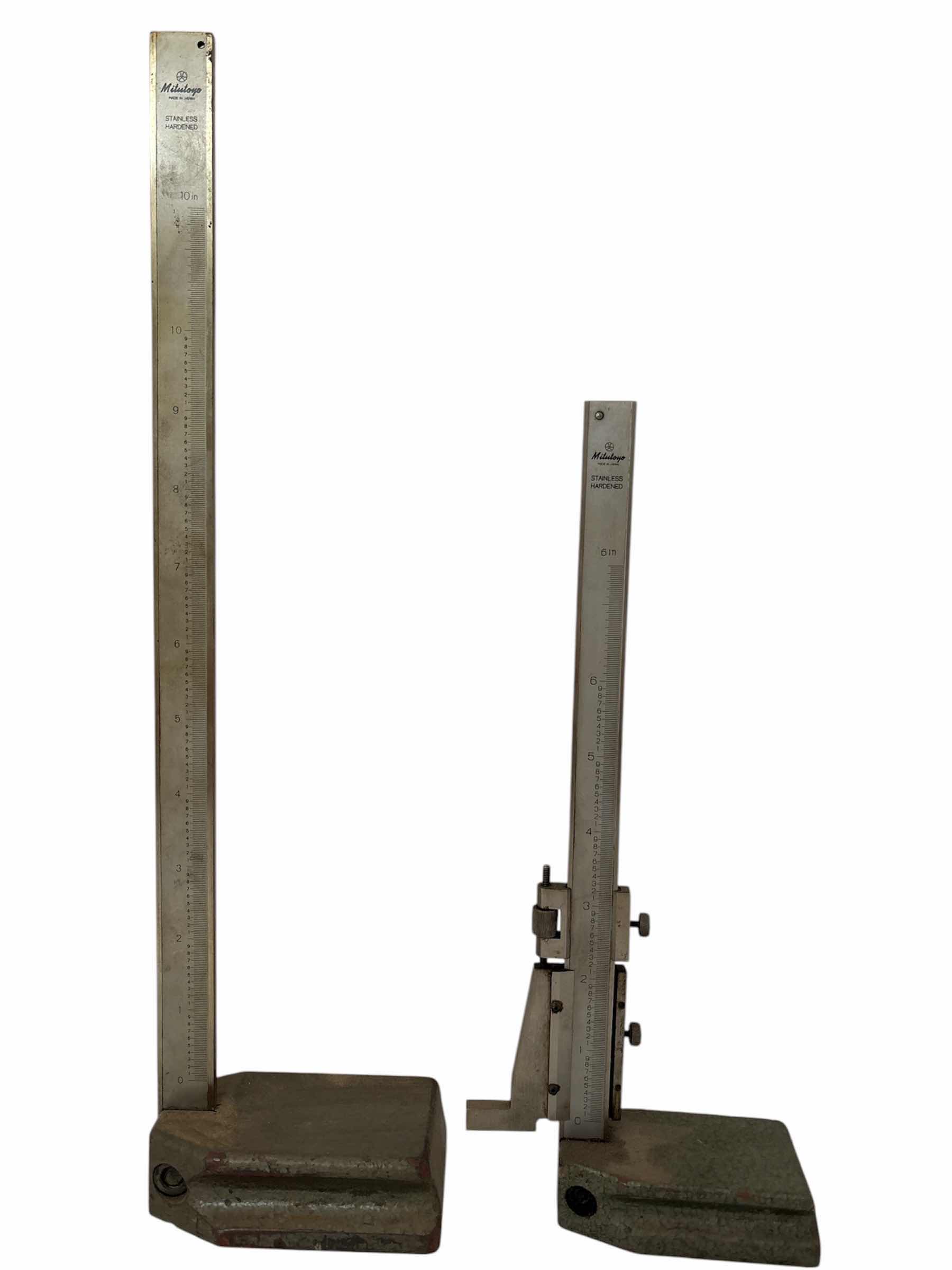 Photo 1 of (2)PCS MITUTOYO DIAL HEIGHT GAUGE