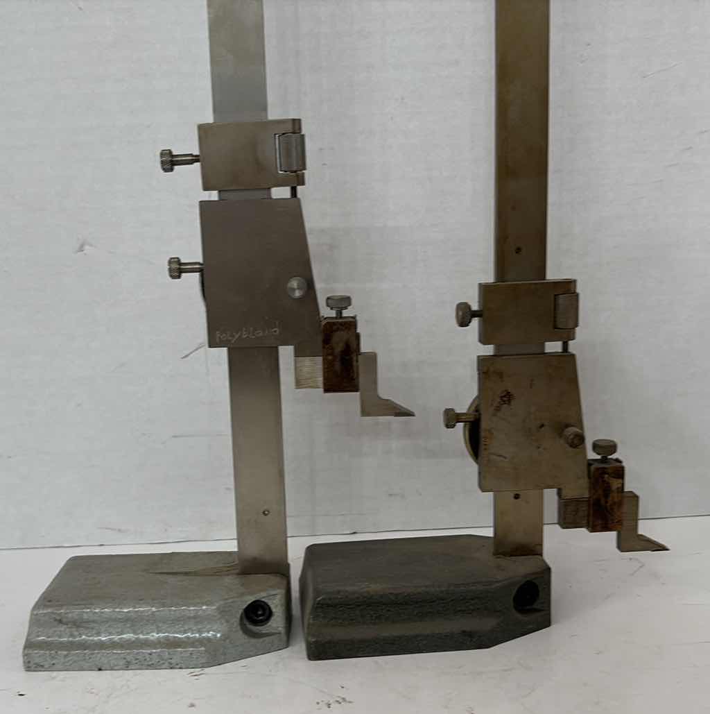 Photo 1 of (2)PCS MITUTOYO DIAL HEIGHT 10”