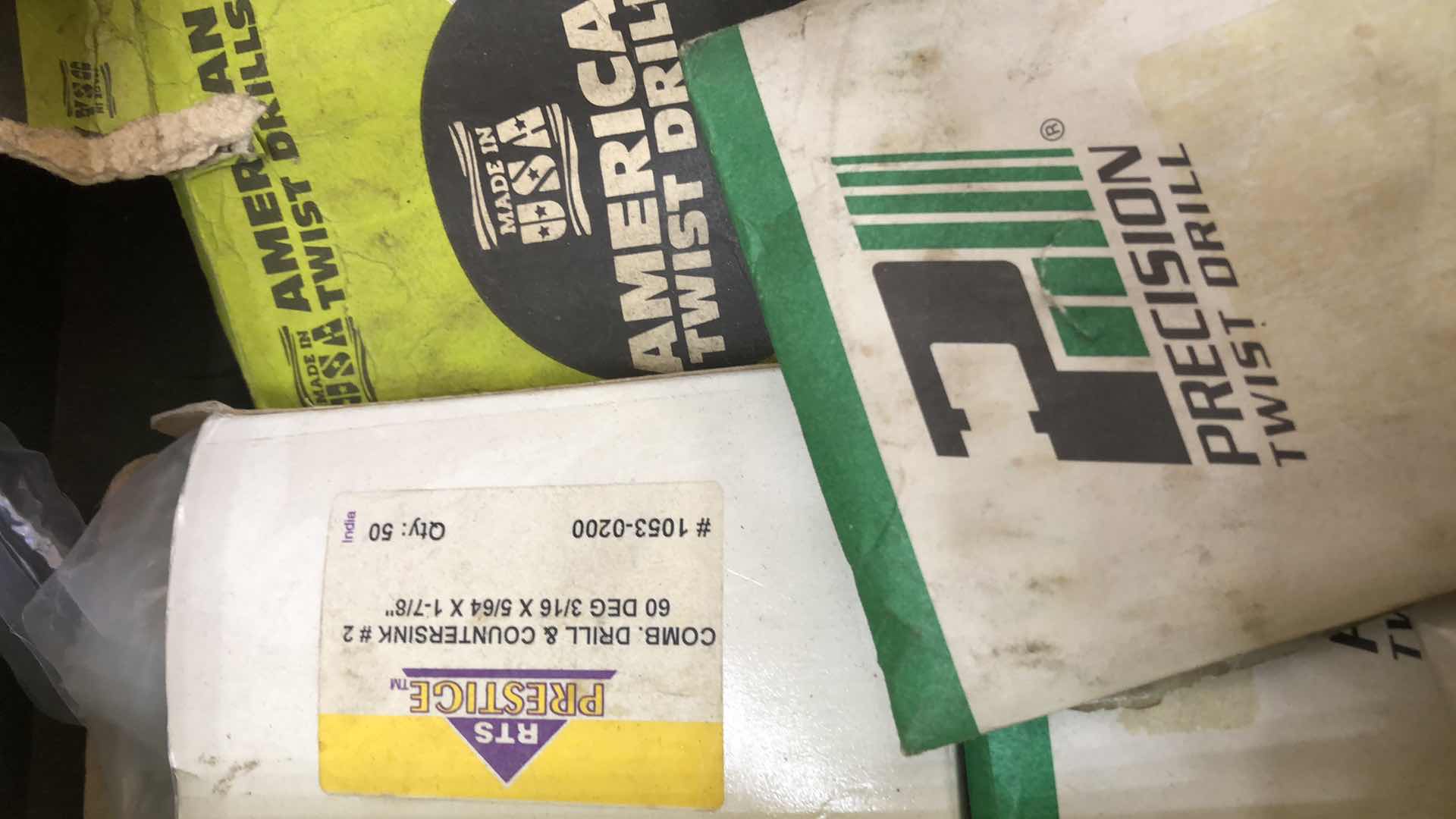 Photo 1 of 2 TRAYS OF PRECISION DRILL BITS