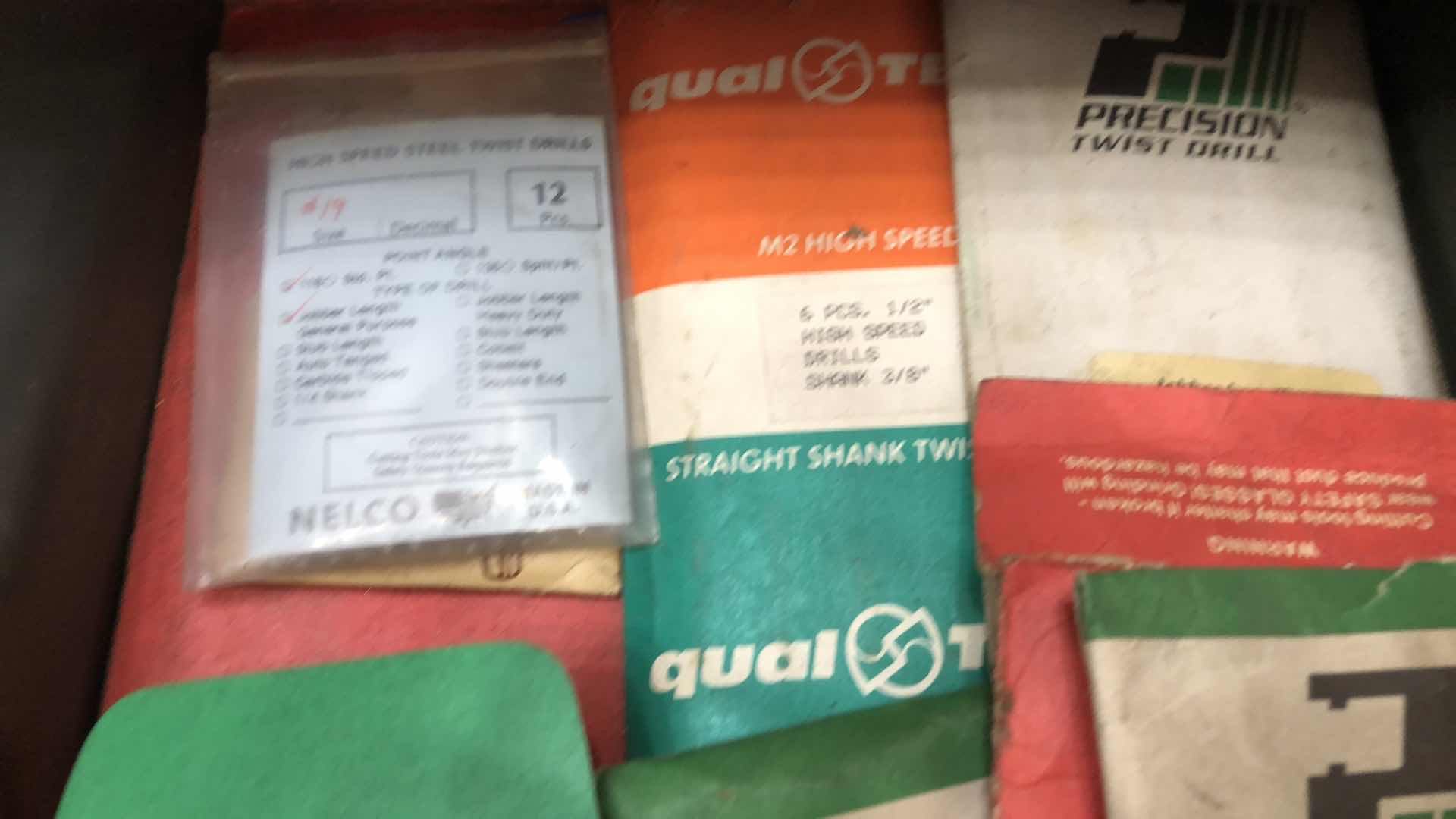 Photo 1 of 2 TRAYS OF PRECISION DRILL BITS