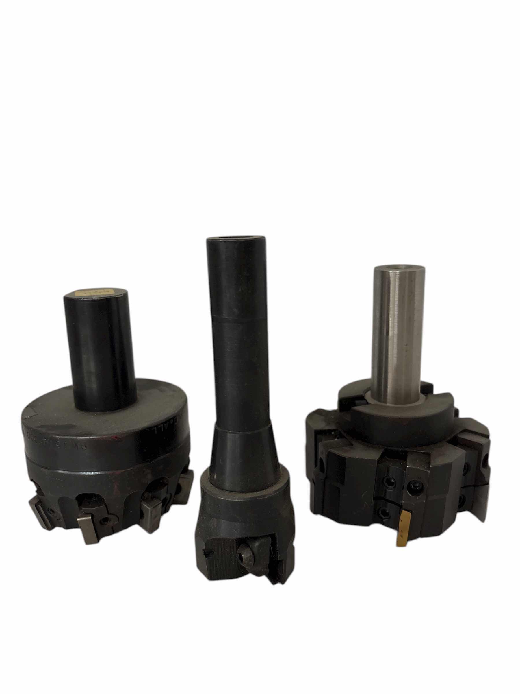 Photo 1 of (3)PCS FACE MILLING CUTTER