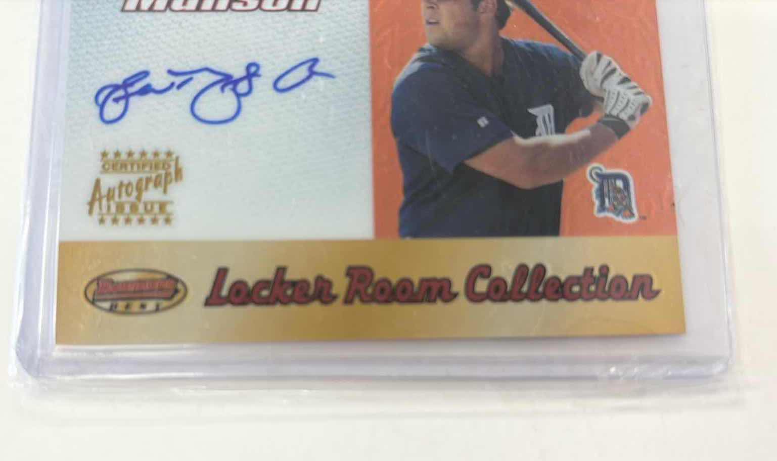 Photo 1 of 2000 ERUC MUNSON BOWMAN BEST LOCKER ROOM COLLECTION AUTO TIGERS