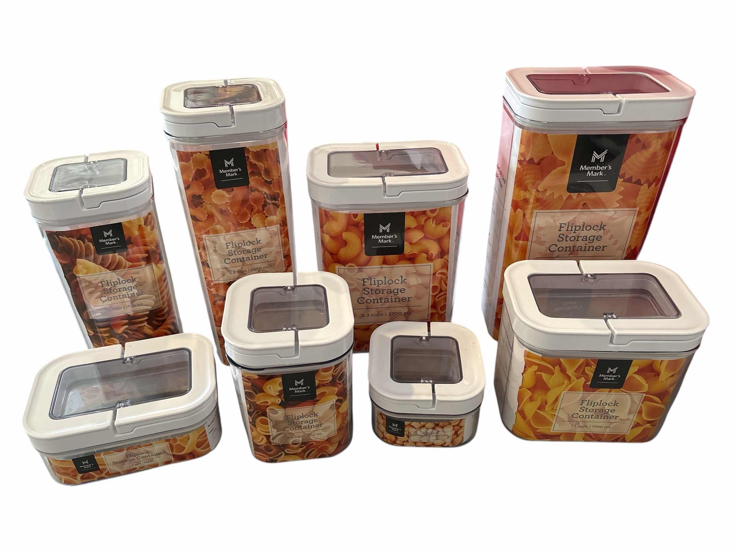 Photo 1 of (8)PCS NEW STORAGE LOCK CONTAINERS