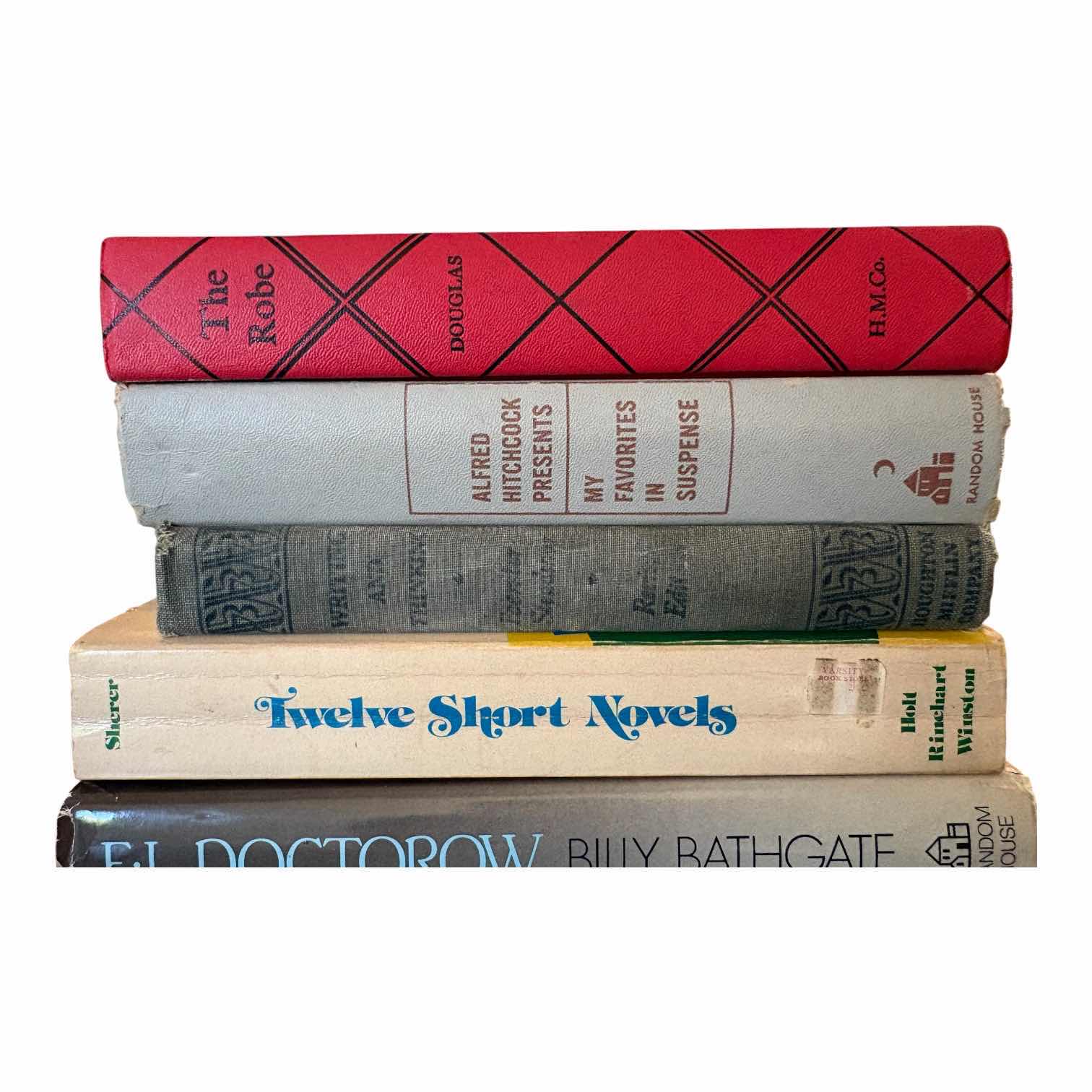 Photo 1 of (7)PCS BOOK CLASSIC FICTIONS MEMORIES, ANTHOLOGIES
