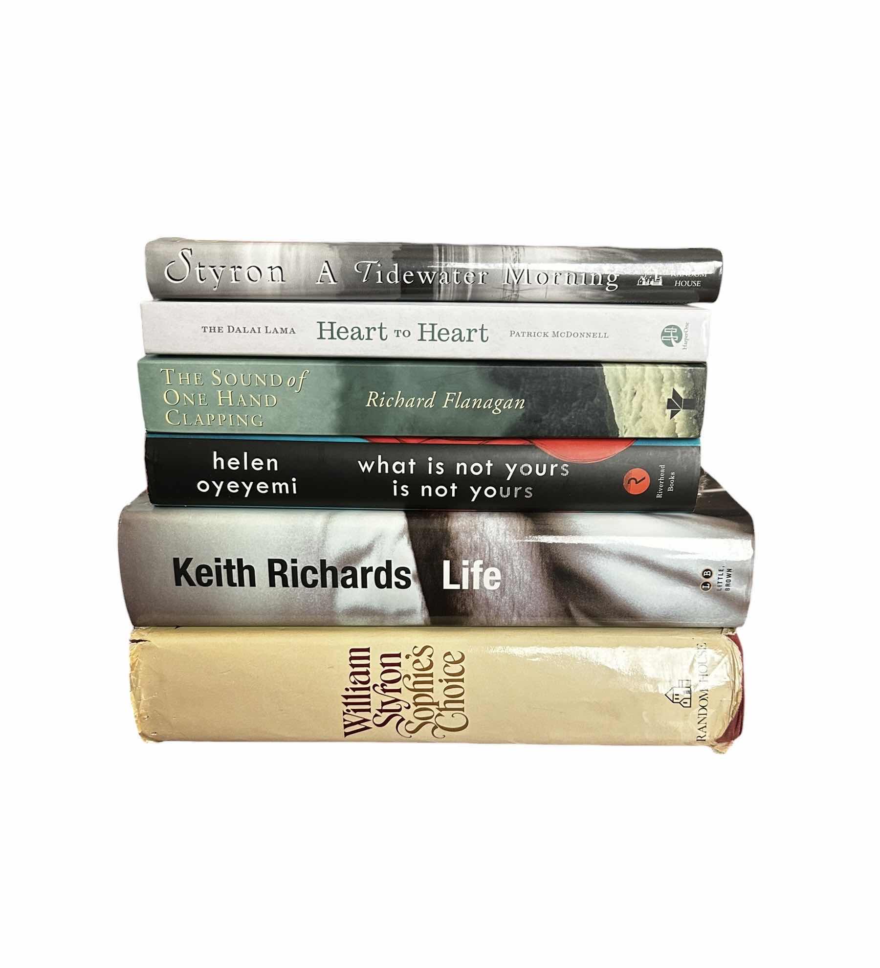 Photo 1 of COLLECTION OF A MIX OF DEEP FICTION, INSIGHTFUL NON-FICTION, AND PERSONAL MEMIORS (6)