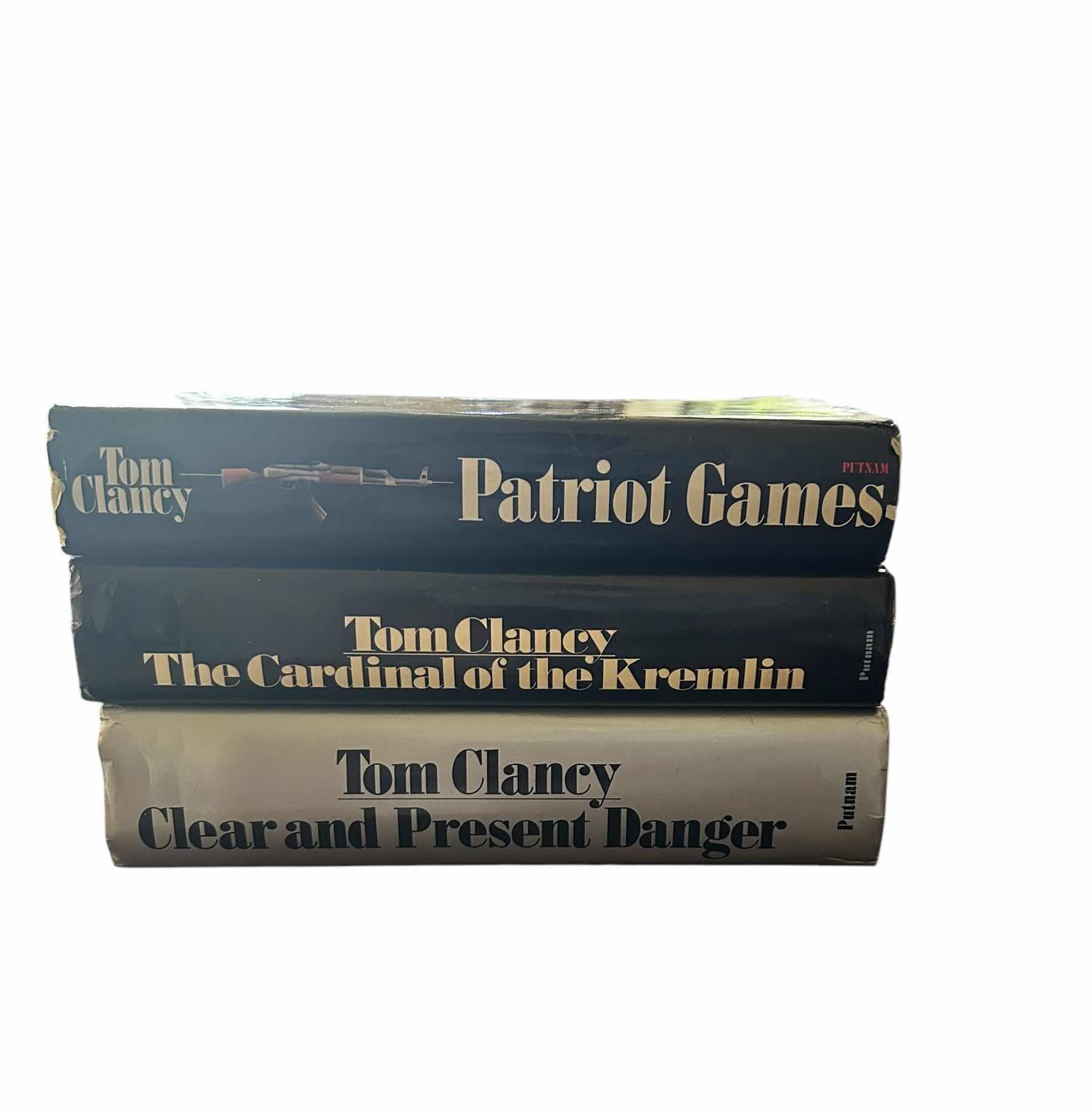 Photo 1 of COLLECTION (3) OF TOM CLANCY BOOKS