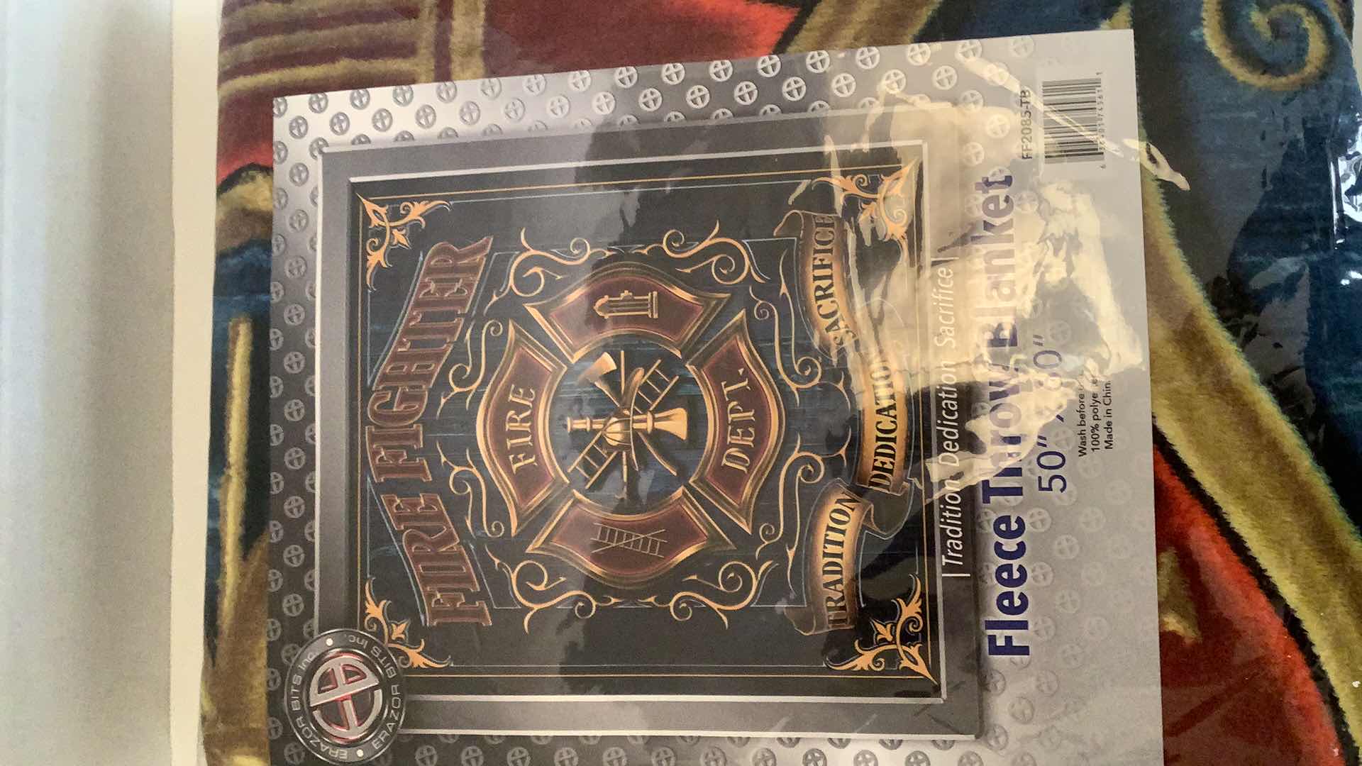 Photo 1 of FIRE FIGHTER DEPT BLANKET