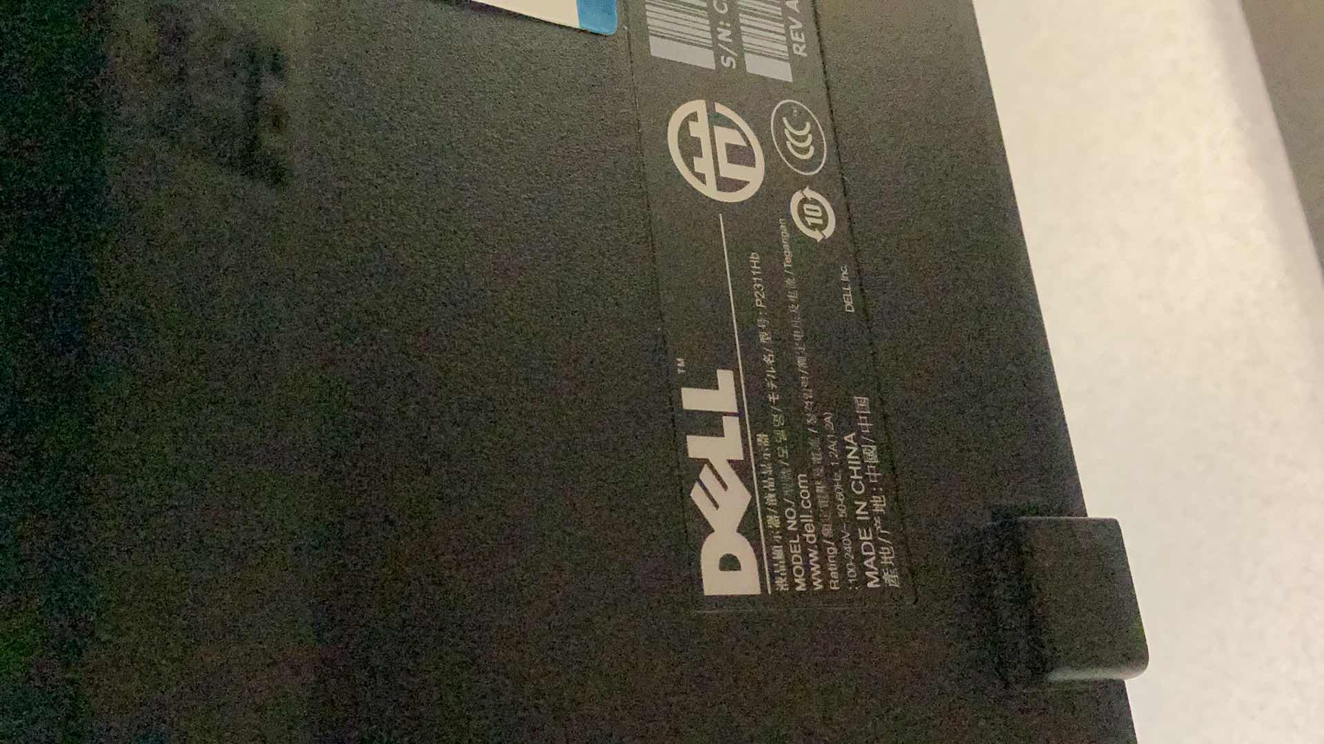 Photo 1 of DELL MONITOR MODEL P2311hb