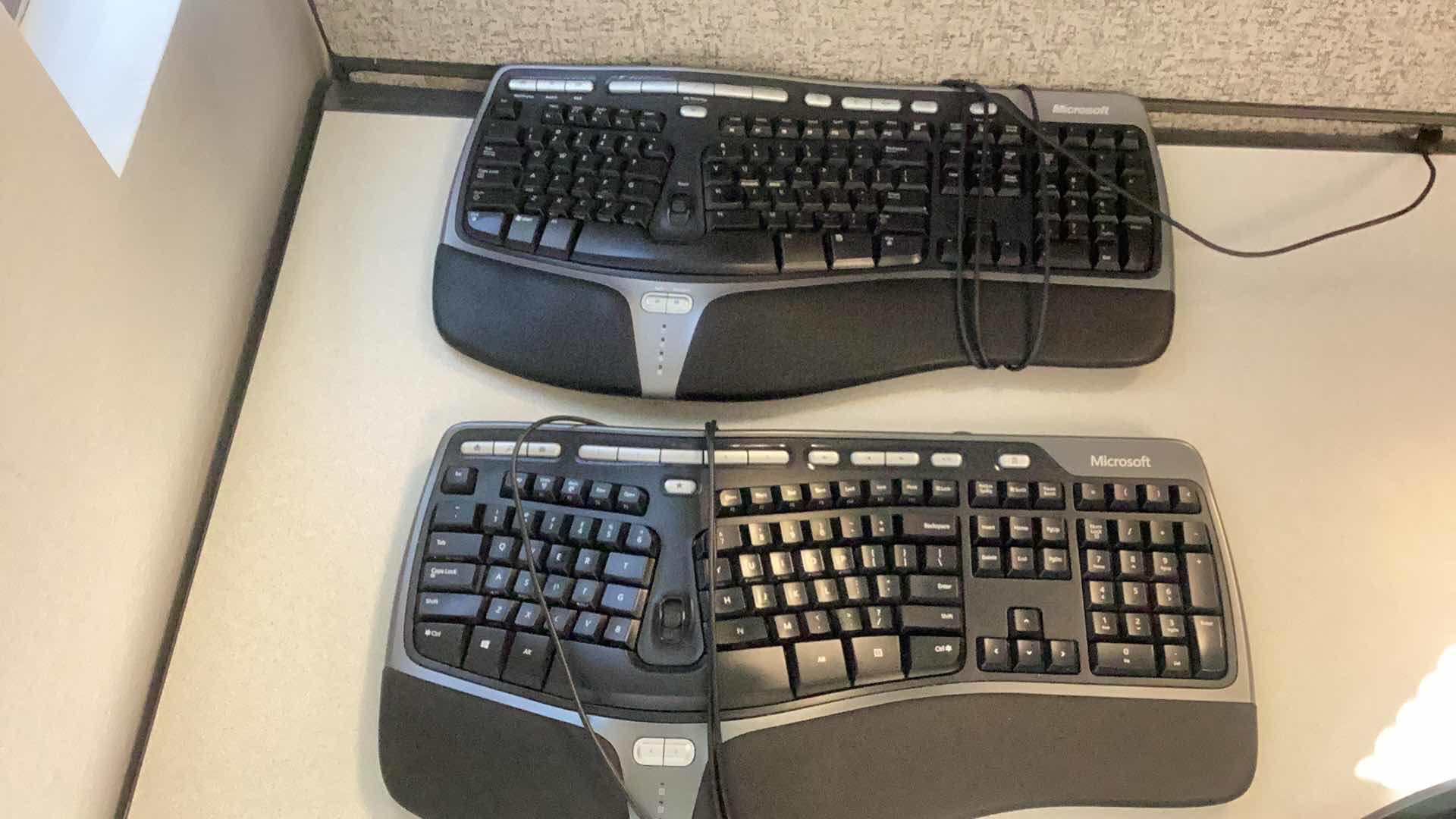 Photo 1 of 2 MICROSOFT KEYBOARDS
