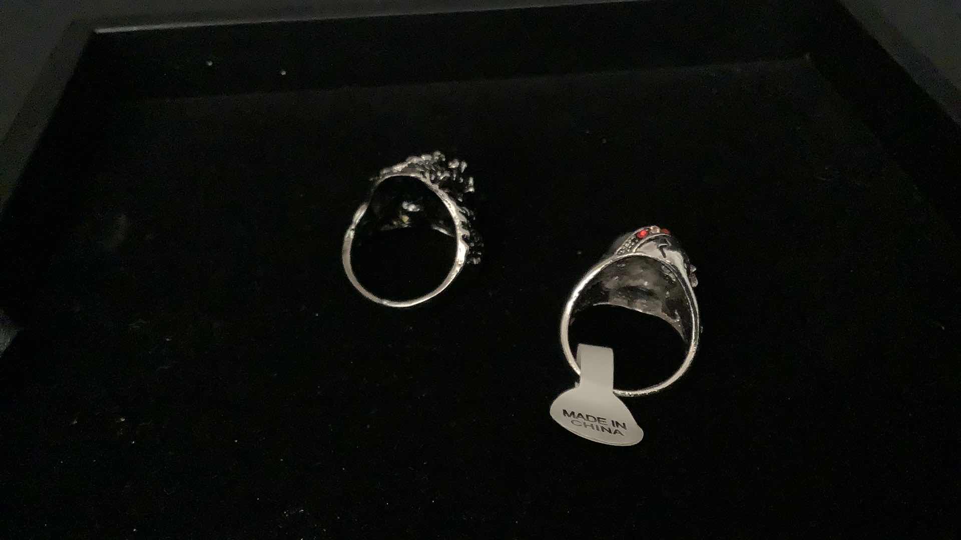 Photo 1 of 2 MEN RINGS SIZE 8