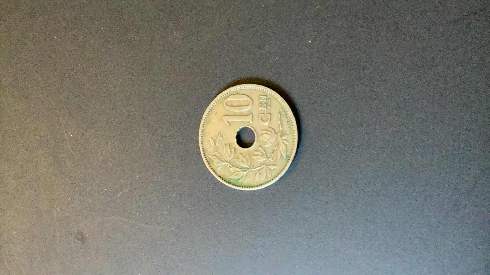 Photo 1 of BELGIUM 1929 10 CENTIMES