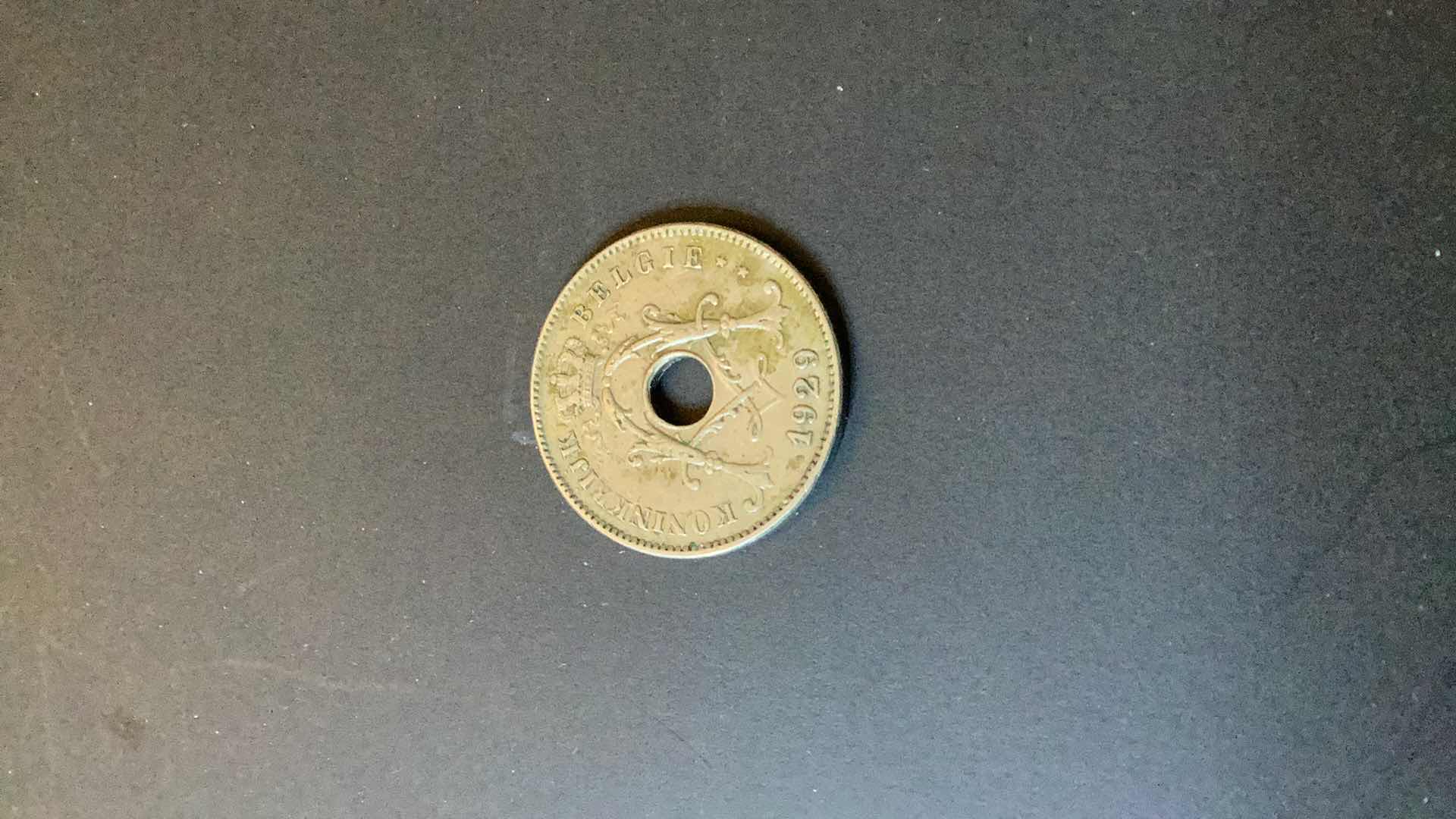 Photo 1 of BELGIUM 1929 10 CENTIMES