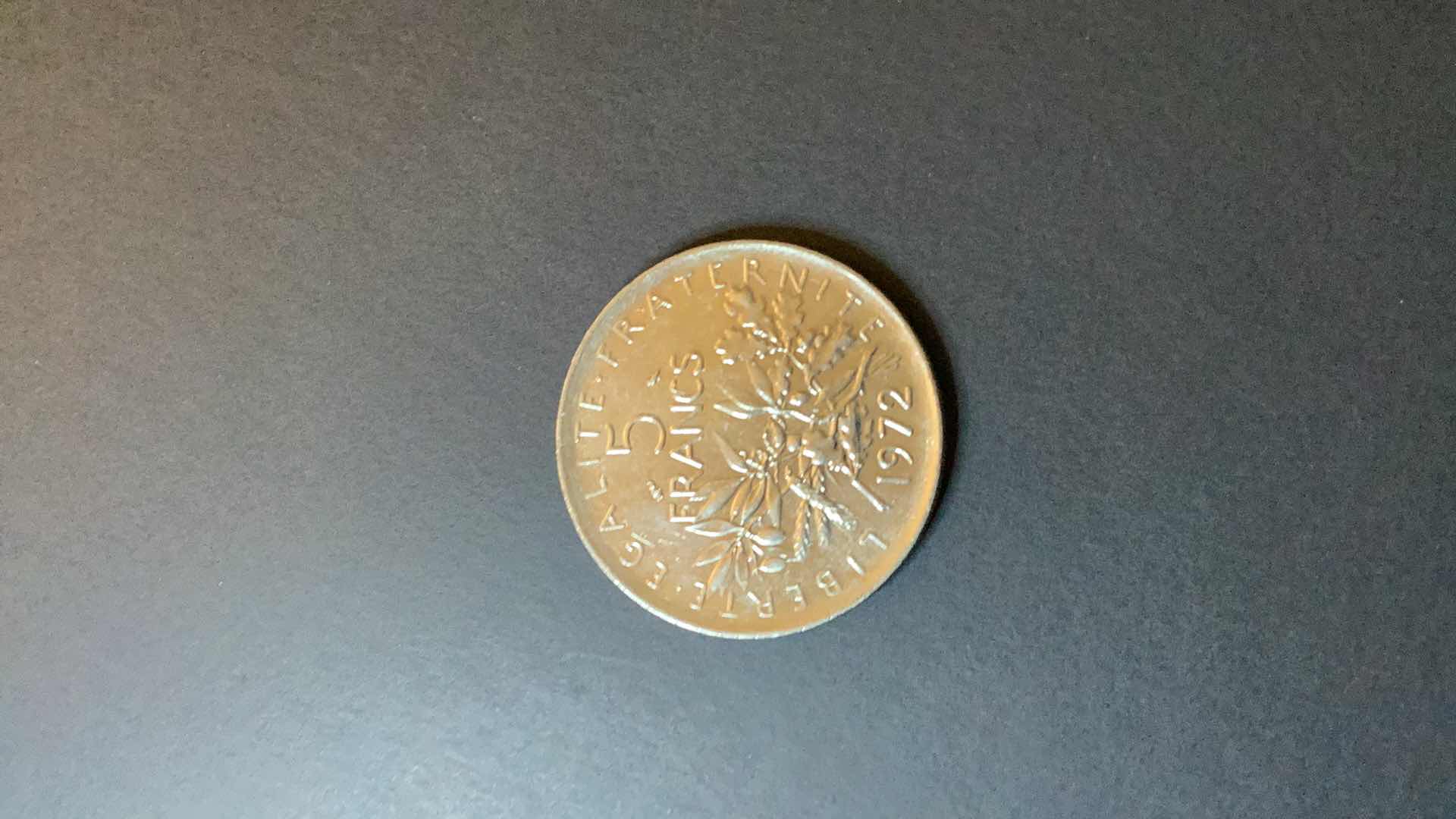 Photo 1 of FRANCE 1972 5 FRANCS