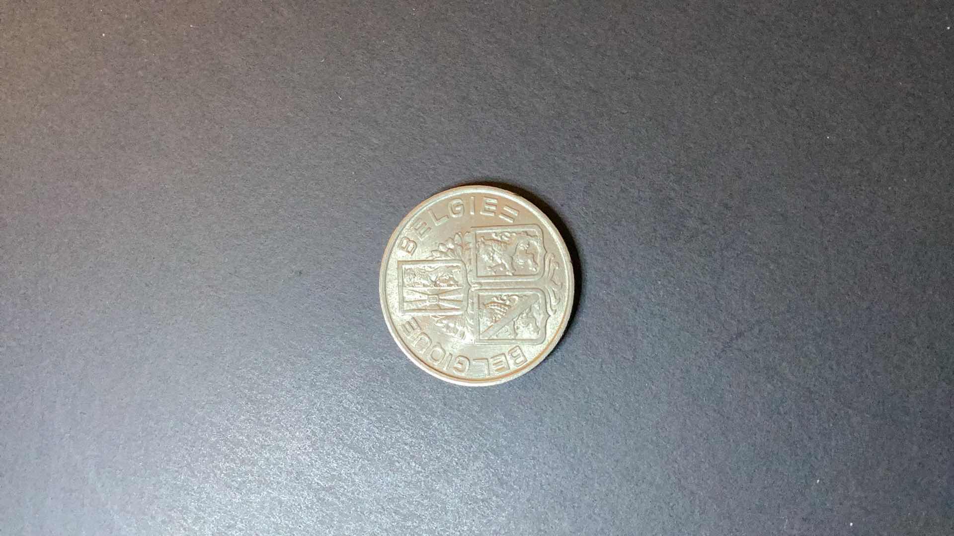 Photo 2 of BELGIUM 1939 1 FR