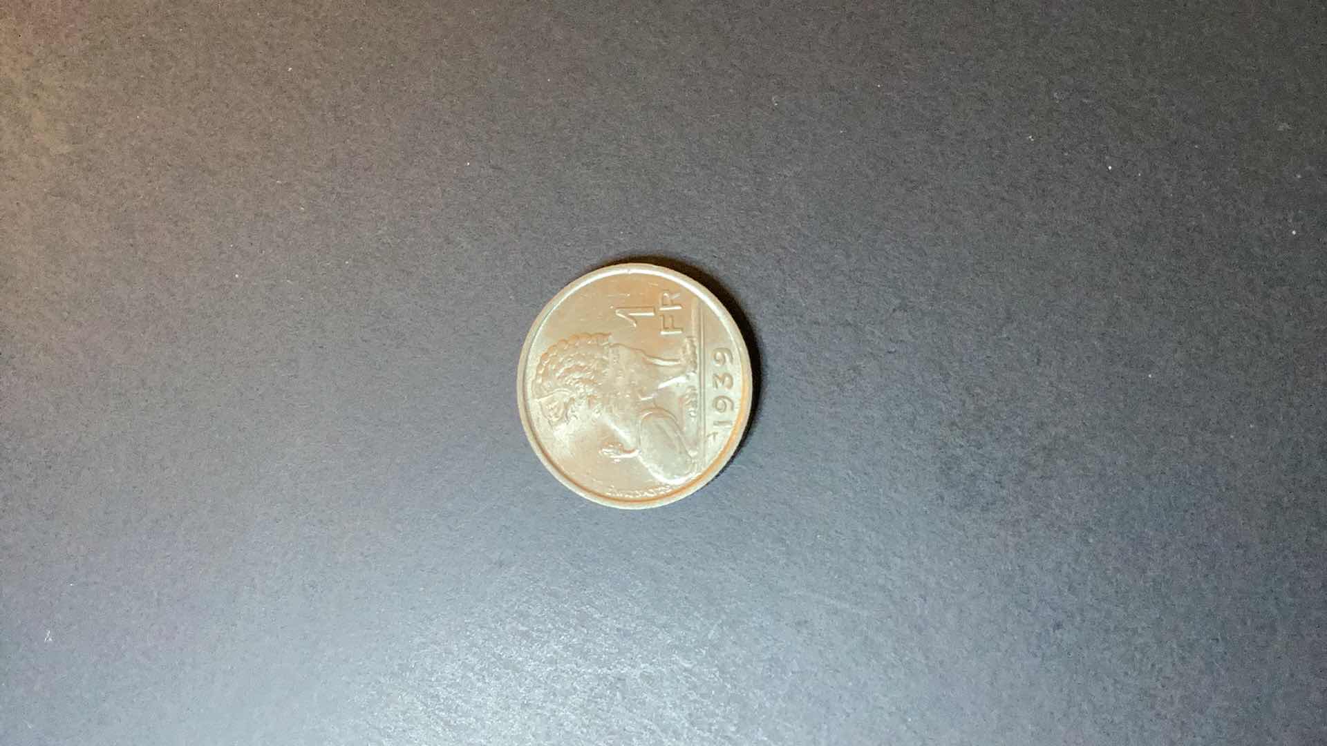 Photo 1 of BELGIUM 1939 1 FR