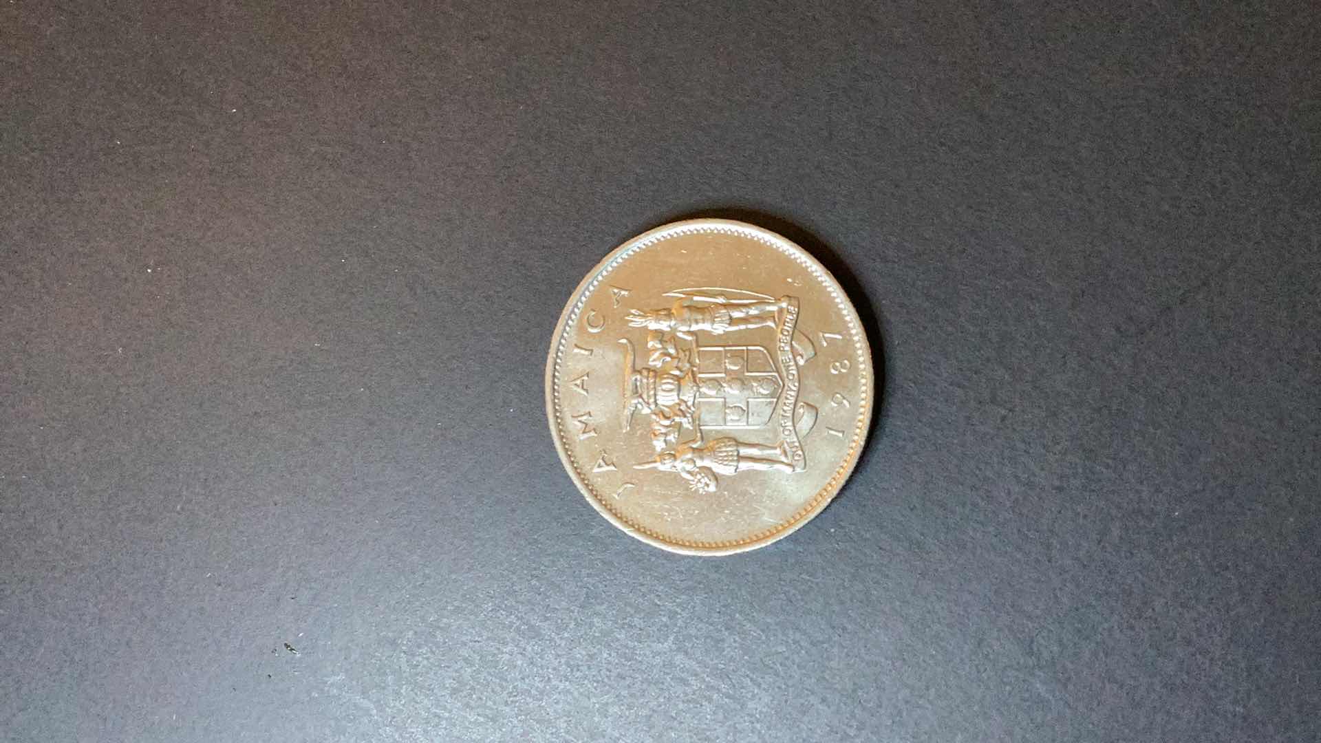 Photo 1 of JAMAICA 1987 20 CENTS