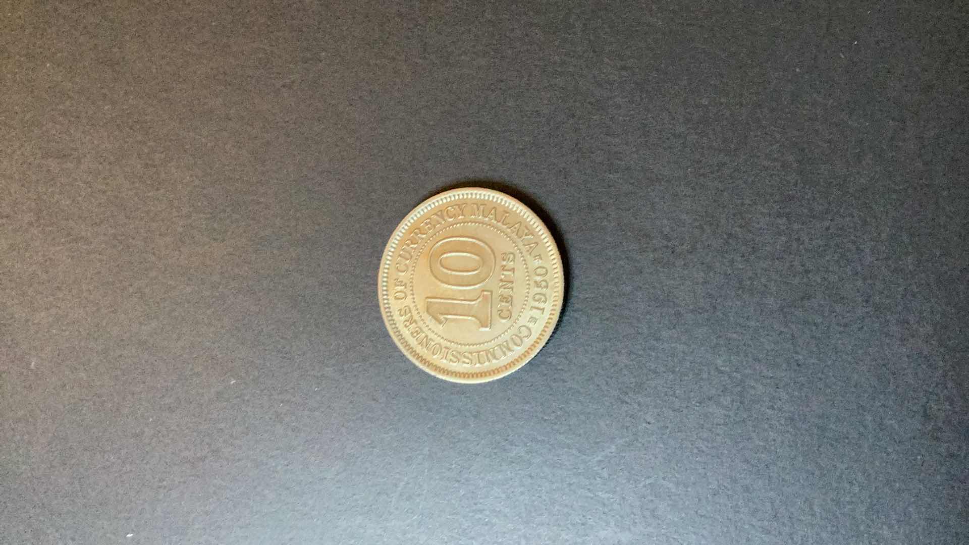 Photo 1 of MALAYA 1950 10 CENTS