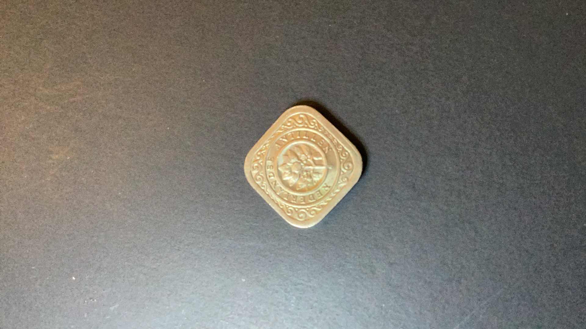 Photo 1 of NETHERLANDS AUTILLEN 1957 5 CENTS