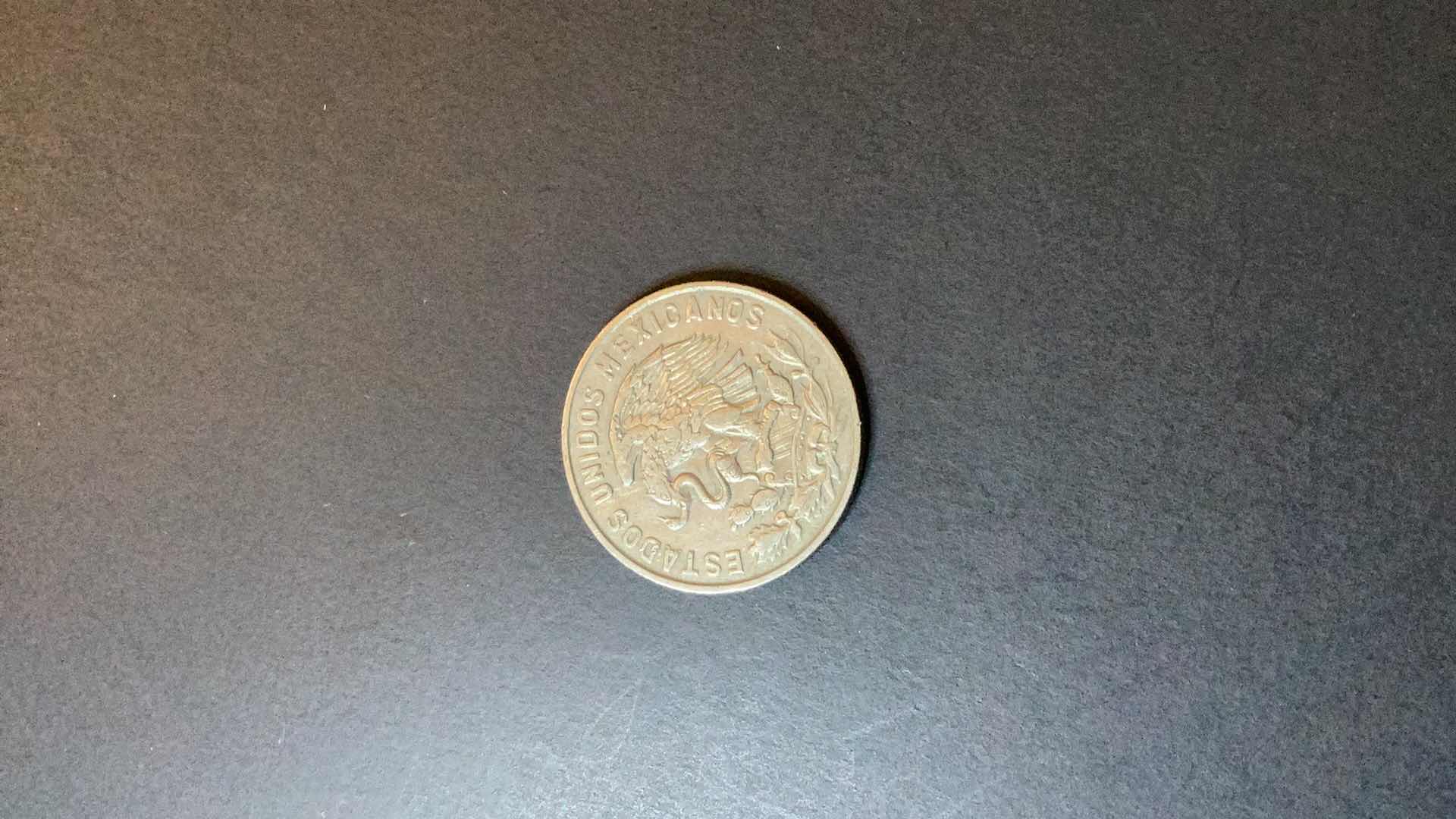 Photo 1 of MEXICO 1969 50 CENTAVOS