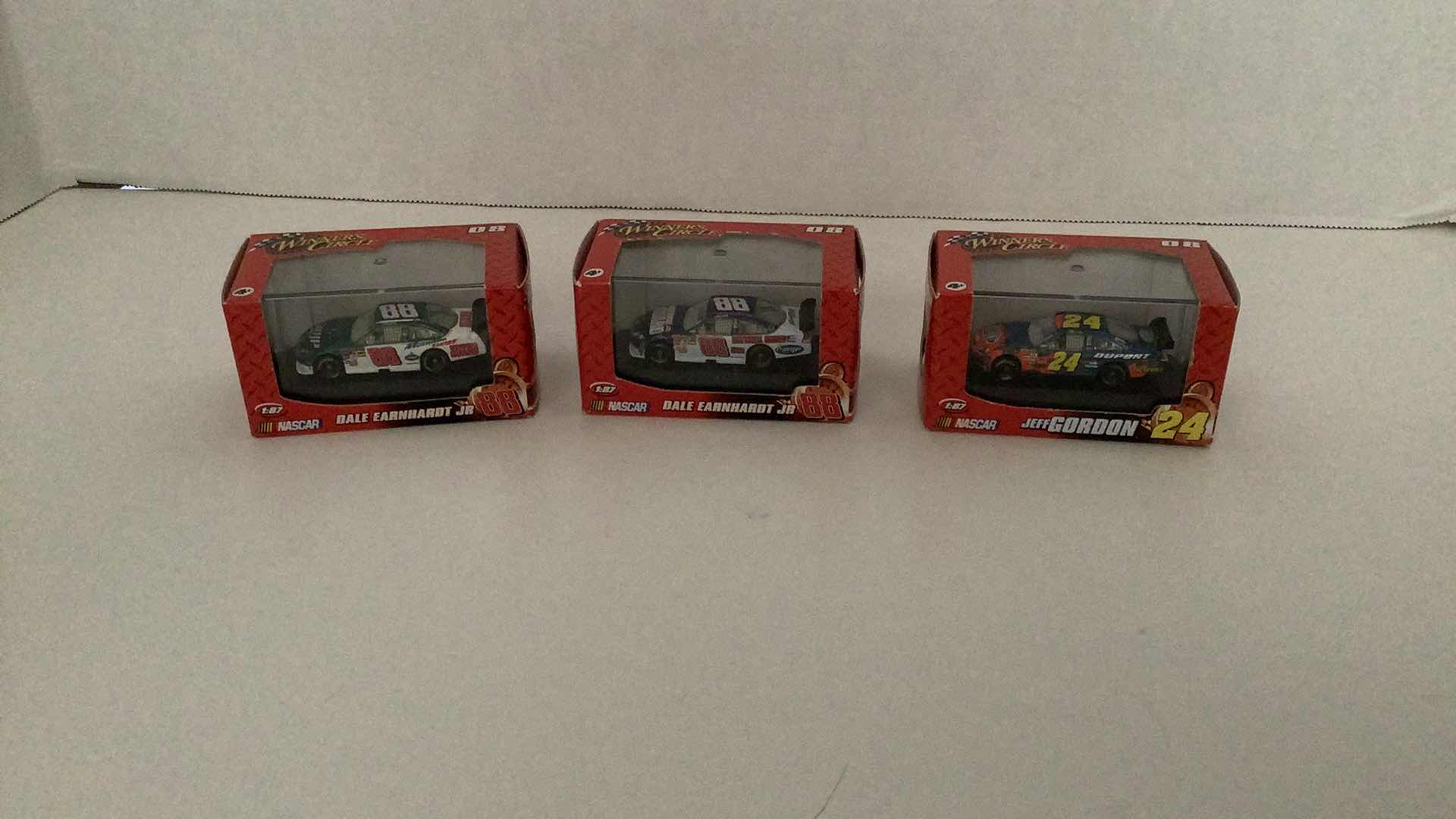 Photo 1 of 3 PCS NASCAR WINNER CIRCLE CARS