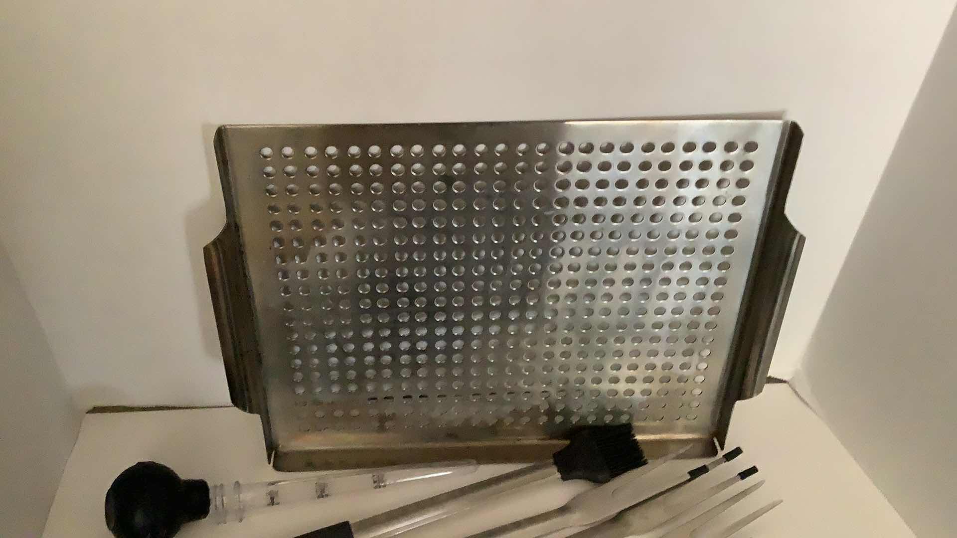 Photo 2 of GRILL TOOLS AND TRAYS