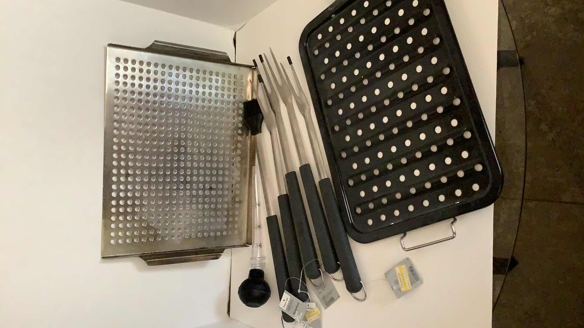 Photo 1 of GRILL TOOLS AND TRAYS