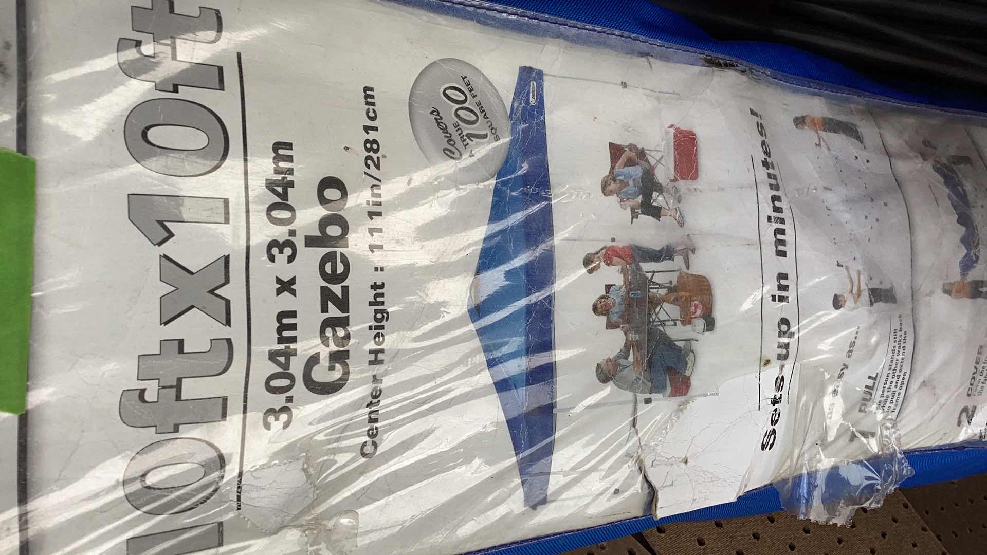 Photo 1 of FIRST -UP 10 FOT SQUARE GAZEBO WITH CASE